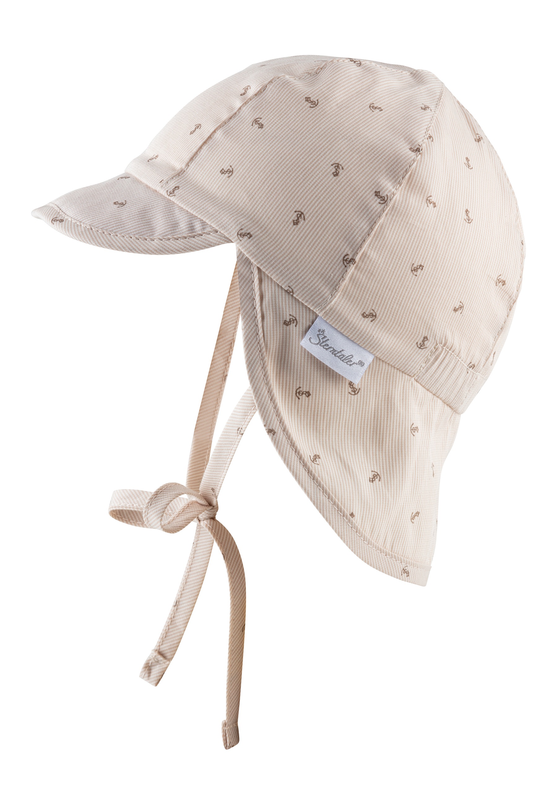 Sterntaler® Schirmmütze »Schirmmütze mit Nackenschutz Anker«