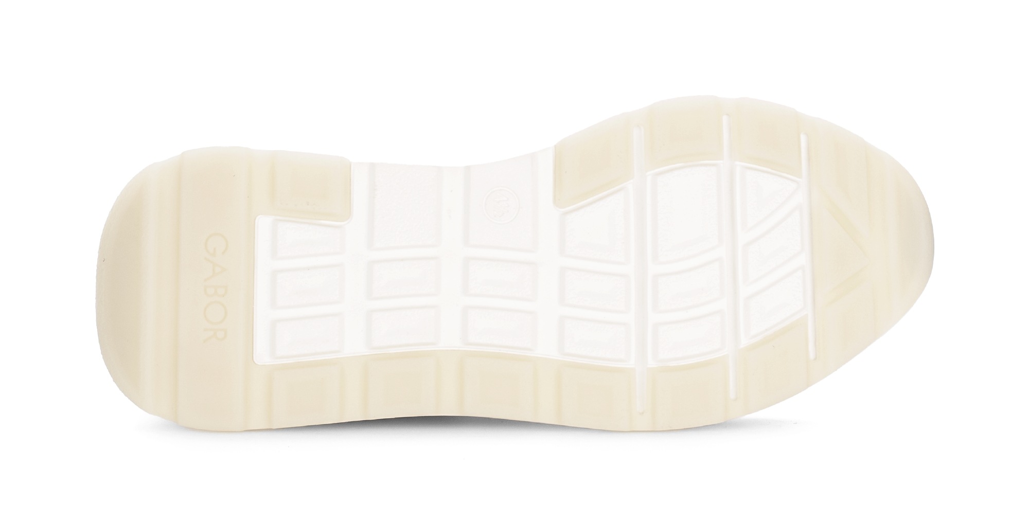 Gabor Keilsneaker  , Freizeitschuh, Halbschuh, Schnürschuh, Kontrastbesatz an der Ferse