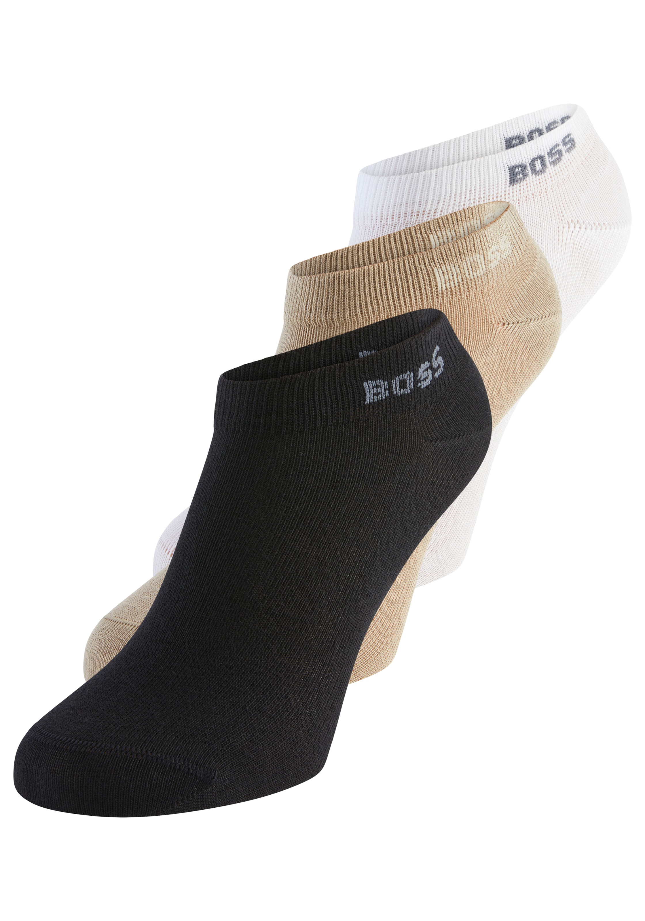 BOSS Sneakersocken »5P AS Logo CC W«, (Packung, 5 Paar, 5er), mit BOSS-Logoschriftzug