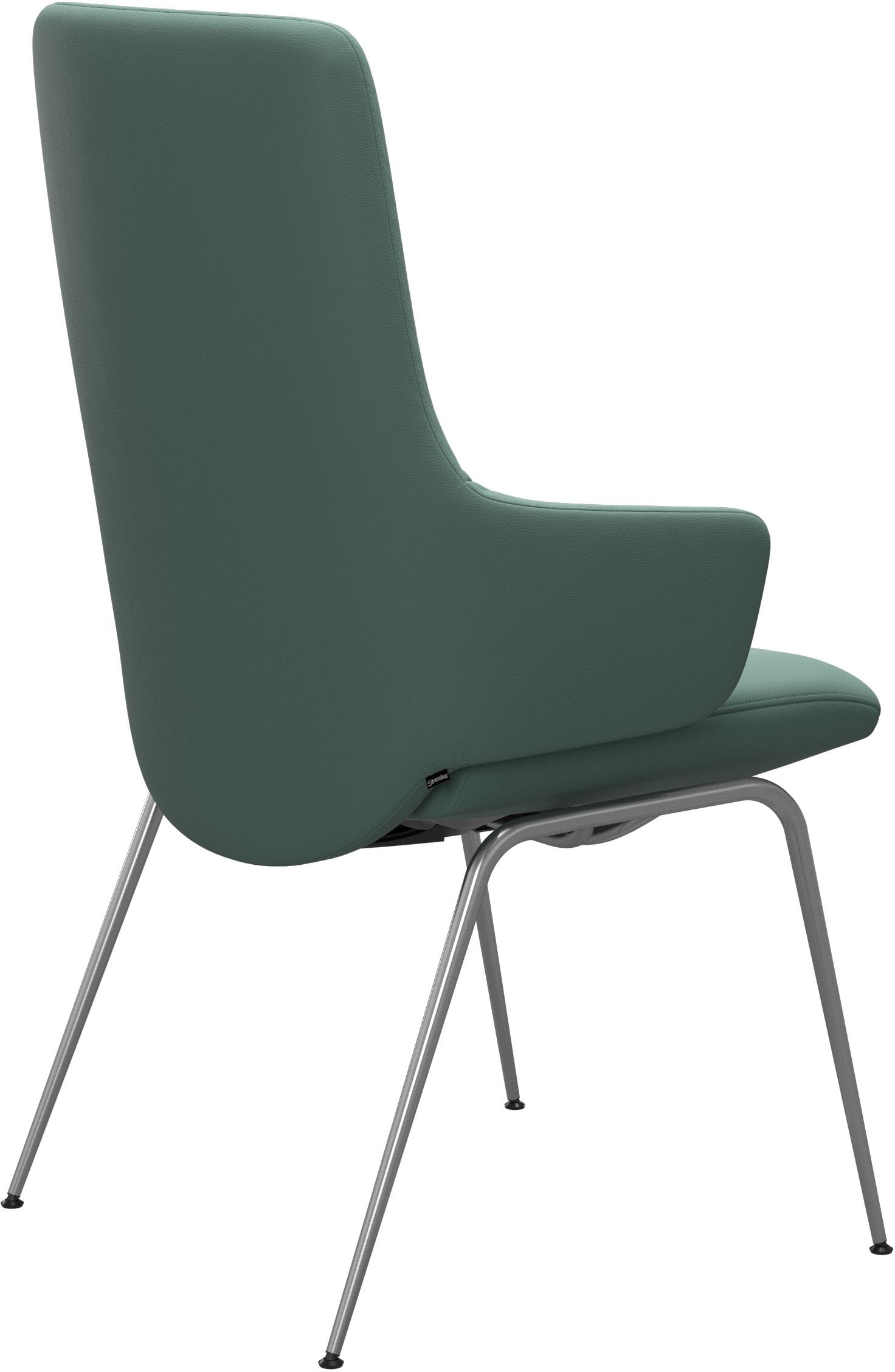 Stressless® Polsterstuhl »Laurel«, Leder PALOMA, High Back mit Armlehne, Größe L, mit Beinen aus Stahl in Chrom
