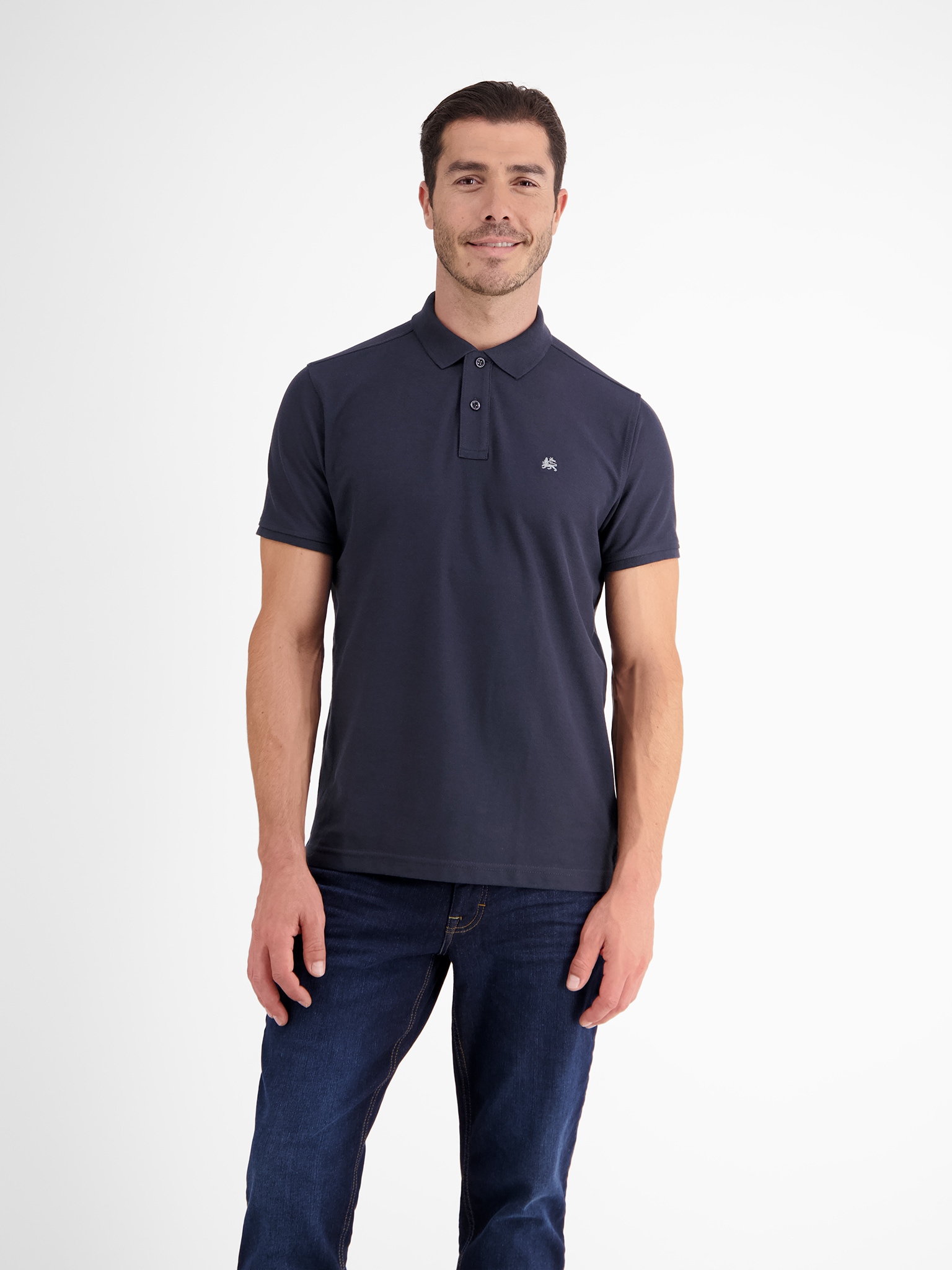 LERROS Poloshirt »COOL & DRY« mit Logo-Stickerei