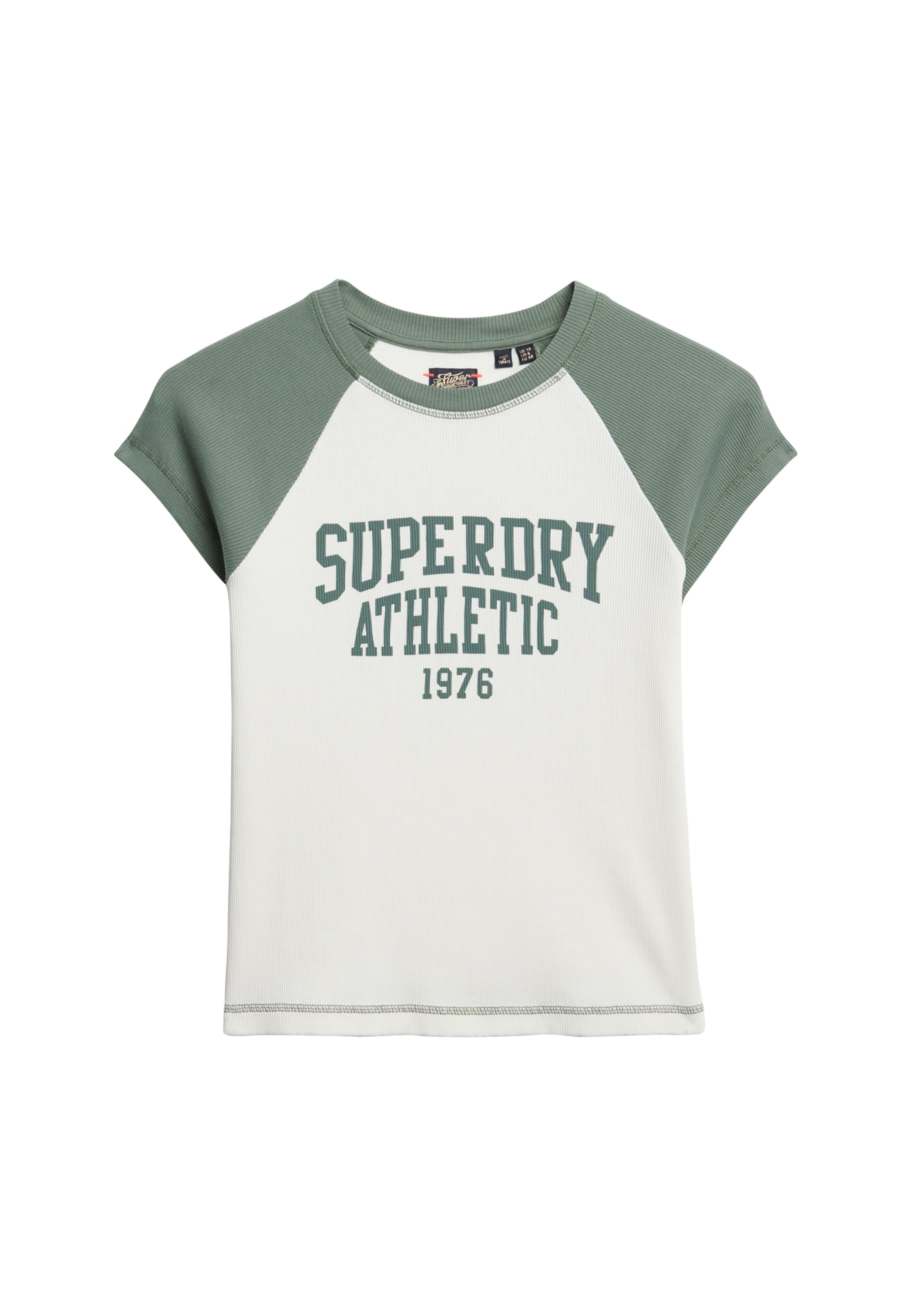 Superdry Print-Shirt »ATH ESS RAGLAN CAP SLEEVE TEE«
