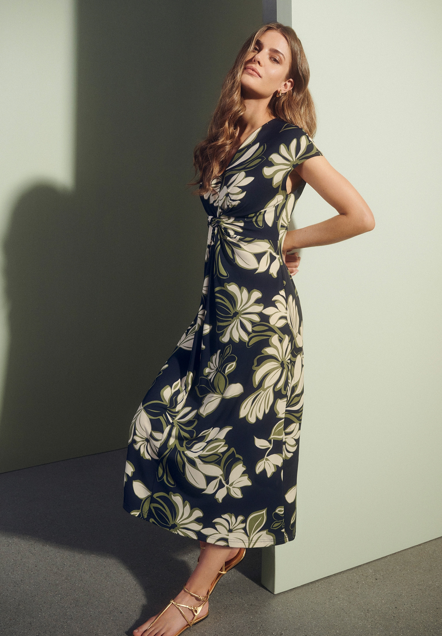Betty Barclay Midikleid »Midikleid mit Raffung«