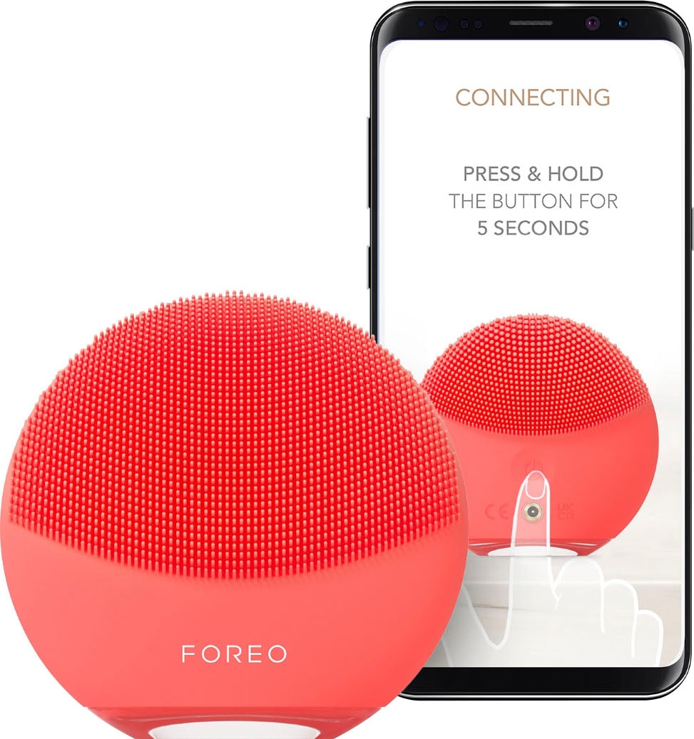 FOREO Elektrische Gesichtsreinigungsbürste »LUNA™ 4 mini«
