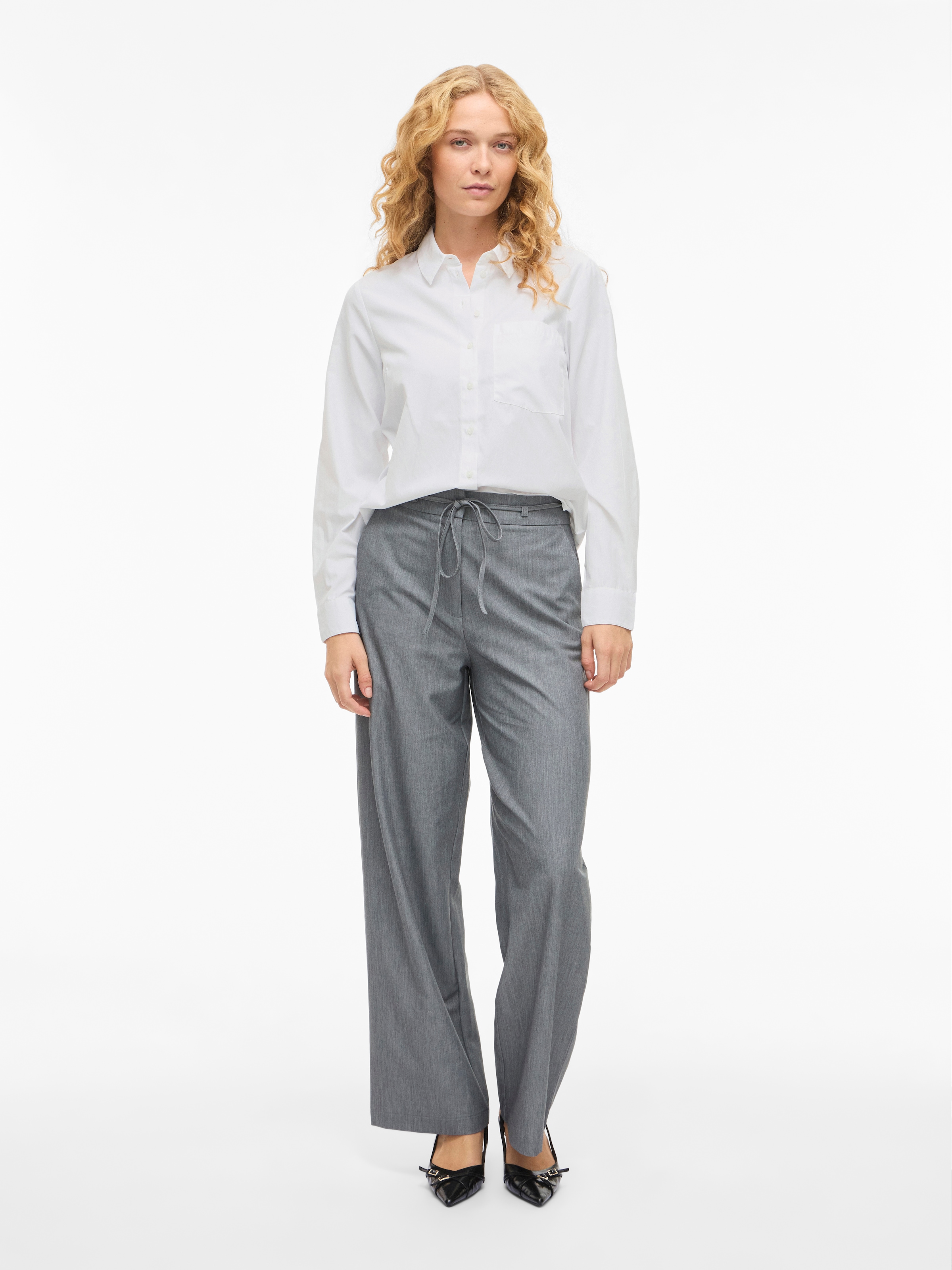 Vila Langarmbluse »VIDARMA L/S REGULAR SHIRT - NOOS«