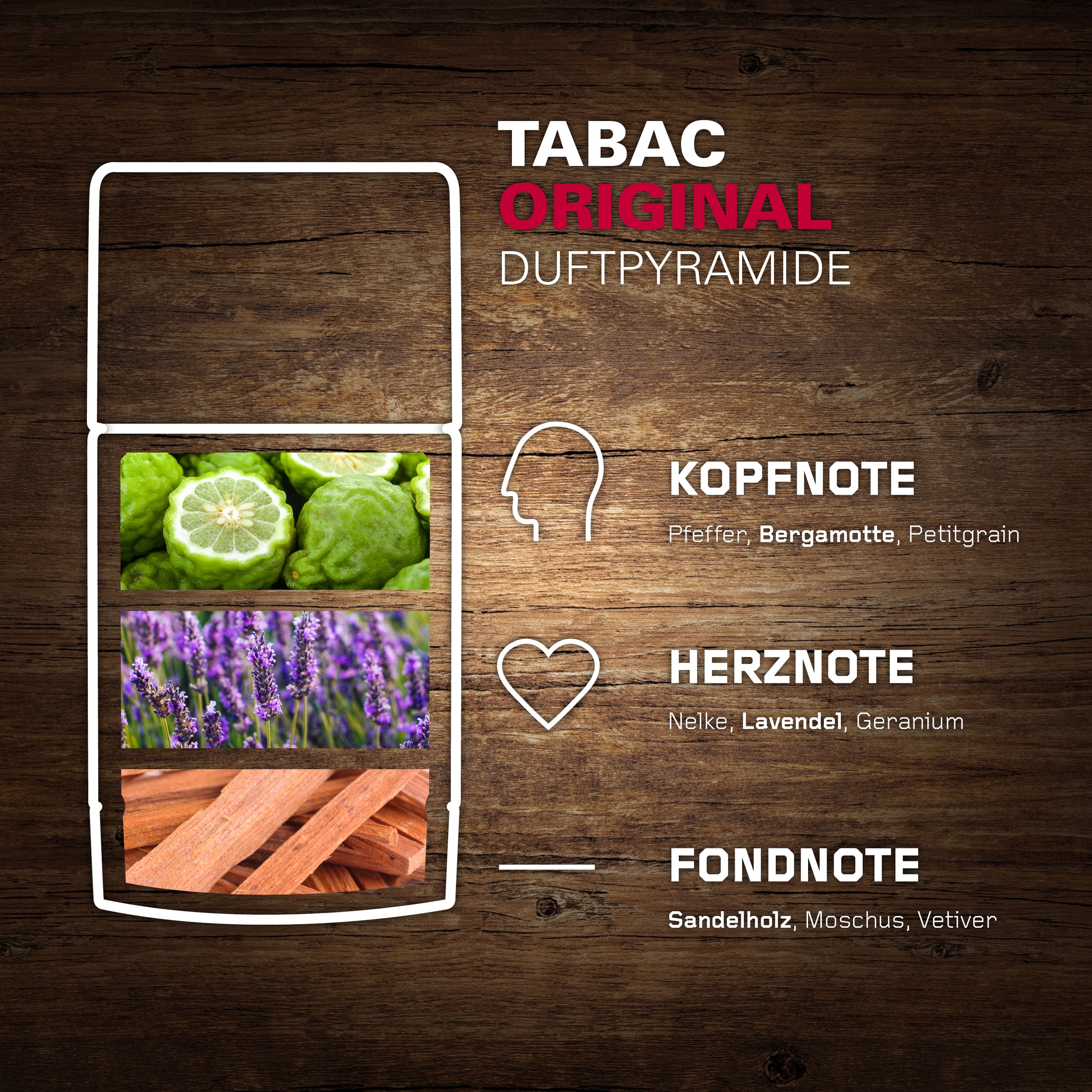 Tabac Original Deo-Set »Tabac Original DEO STICK 3er Pack«, (Spar-Set, 3 tlg., 3x 75ml)