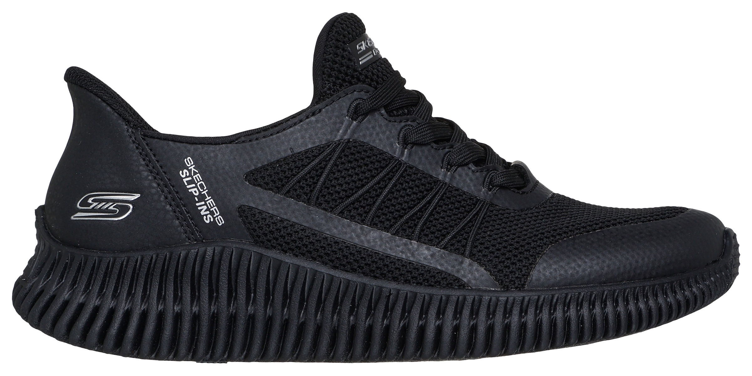 Skechers Sneaker »BOBS GEO LITE«  Praxischuh, Freizeitschuh, Komfortschuh mit Slip-ins