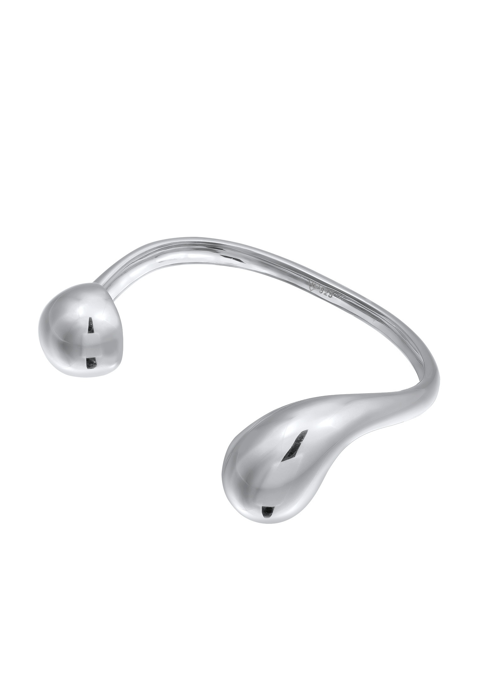Elli Premium Armreif »Armband Armreif Tropfen 925 Sterling Silber«