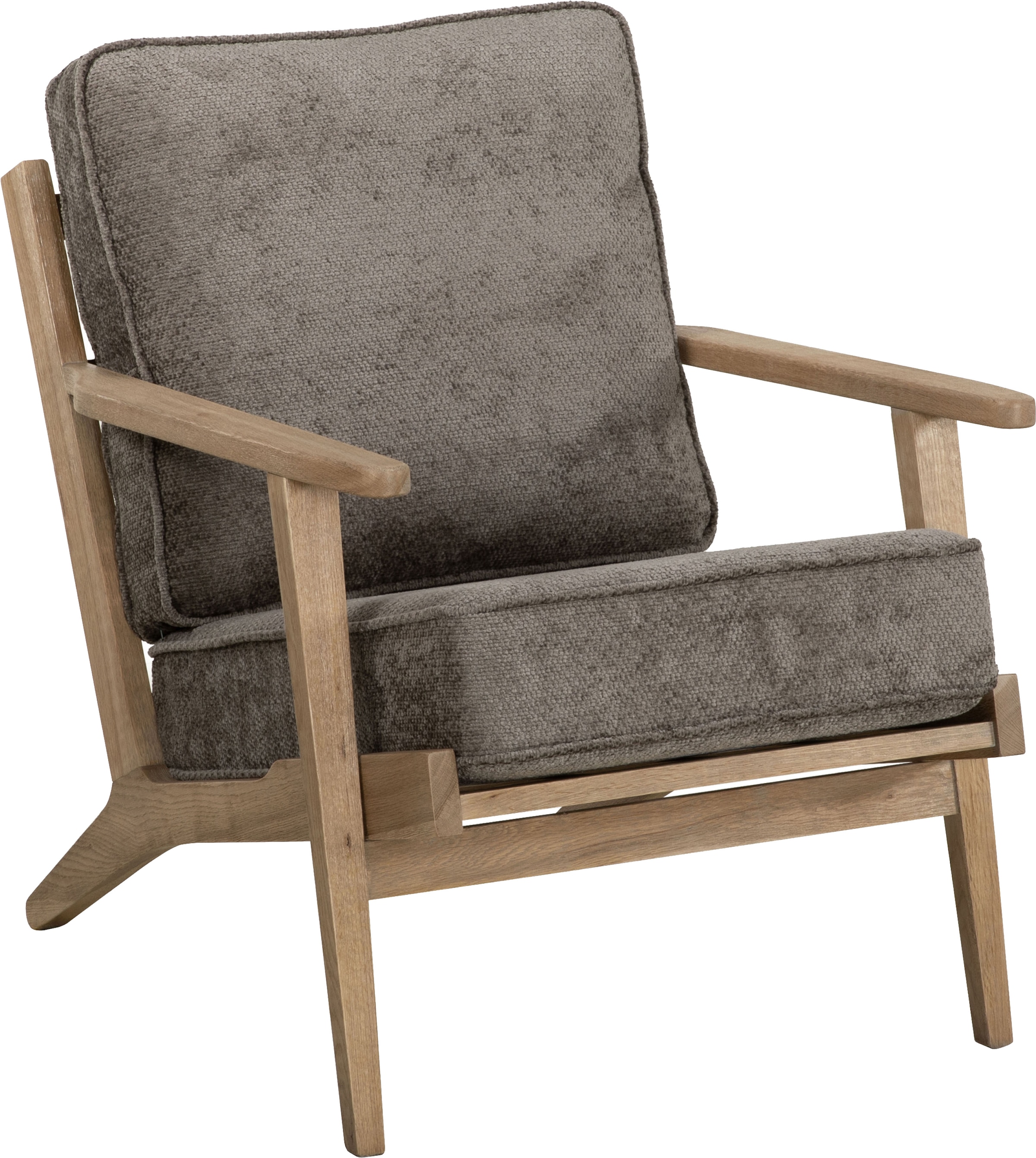 OMG Design Sessel »Osaka« 2 Stk. tlg. Retrostuhl, massivholz Frame