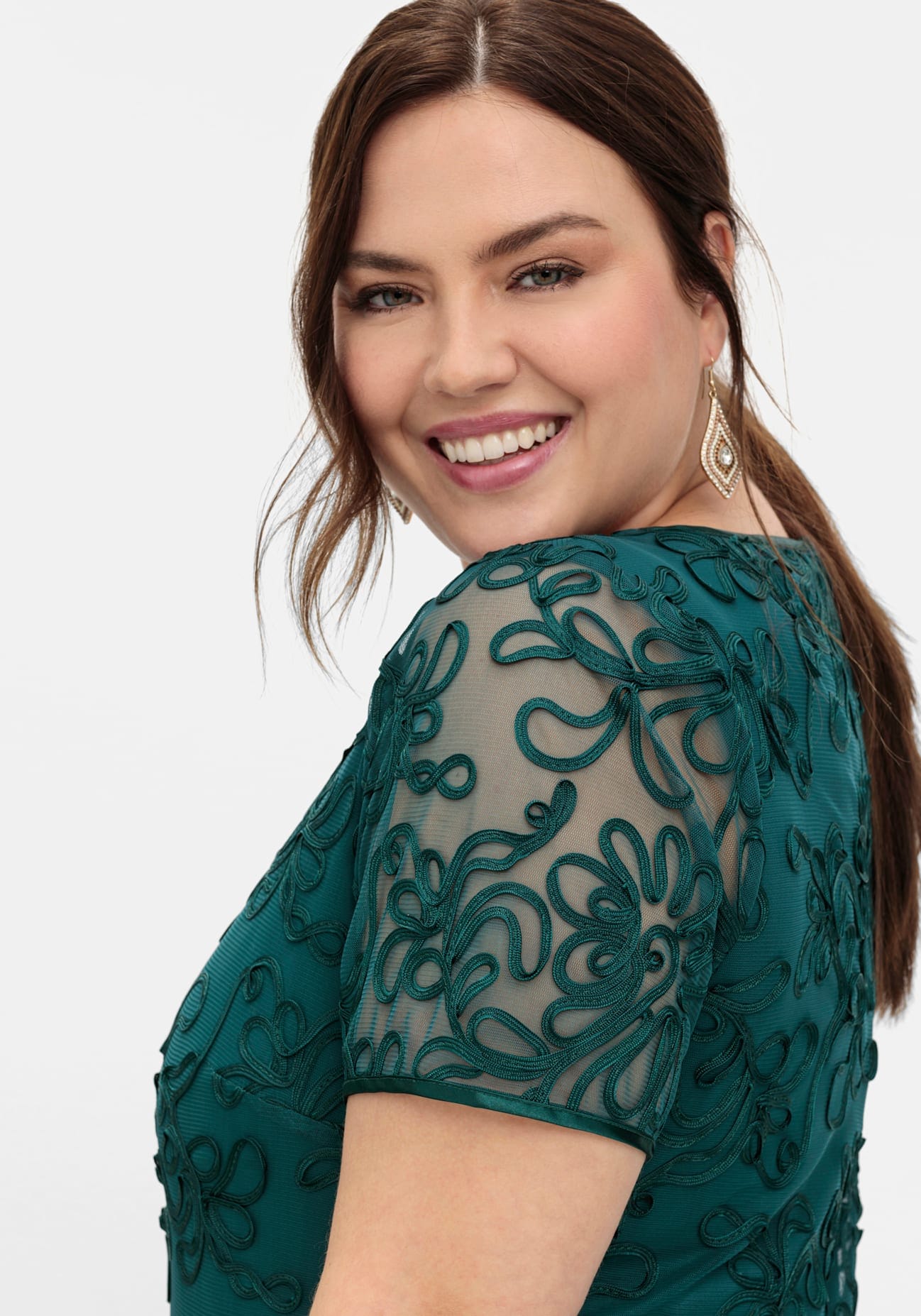 Sheego Cocktailkleid »Cocktailkleid«