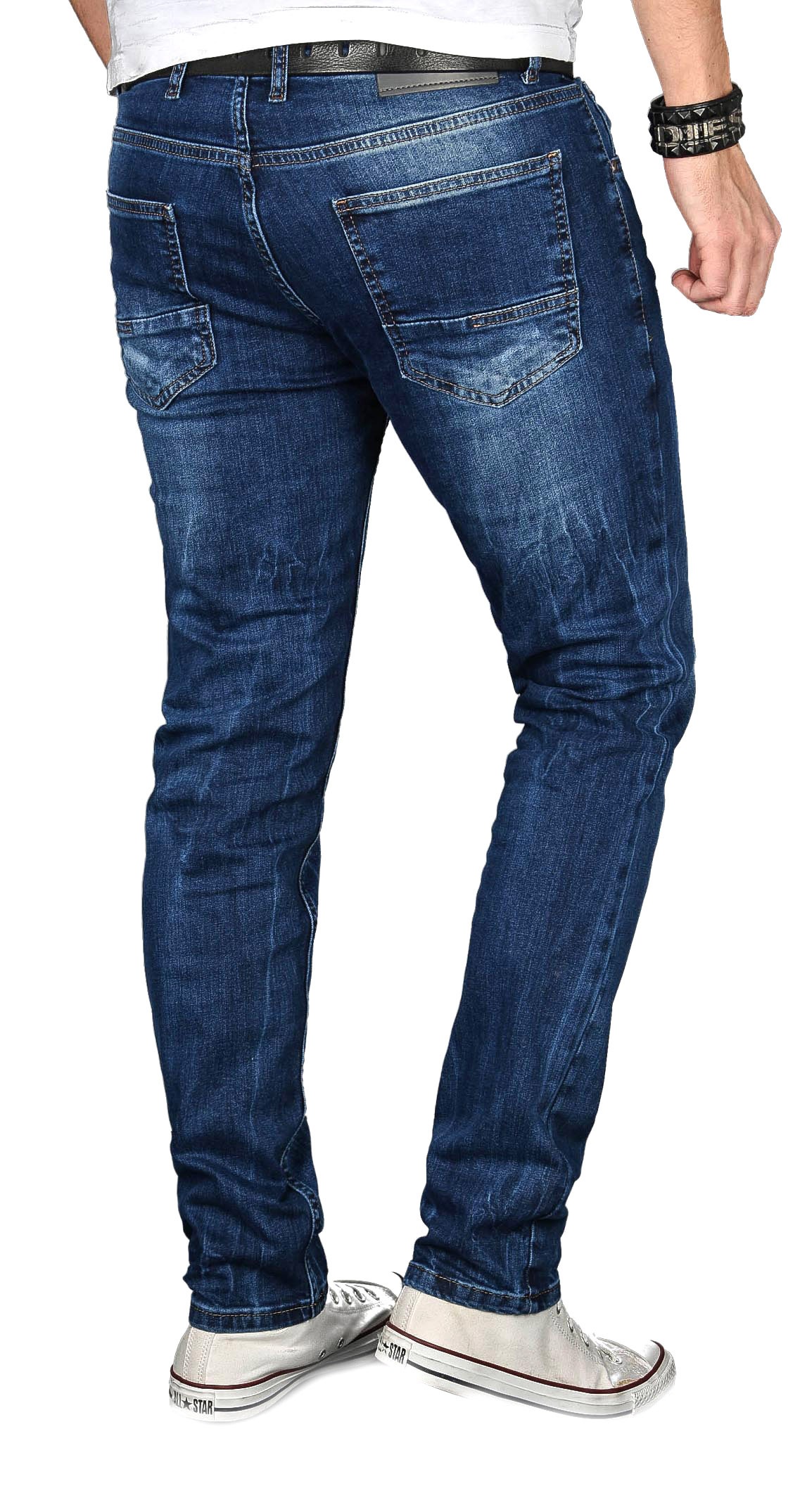 Alessandro Salvarini Regular-fit-Jeans »A. Salvarini Herren Jeans Salvarini-Basic3«