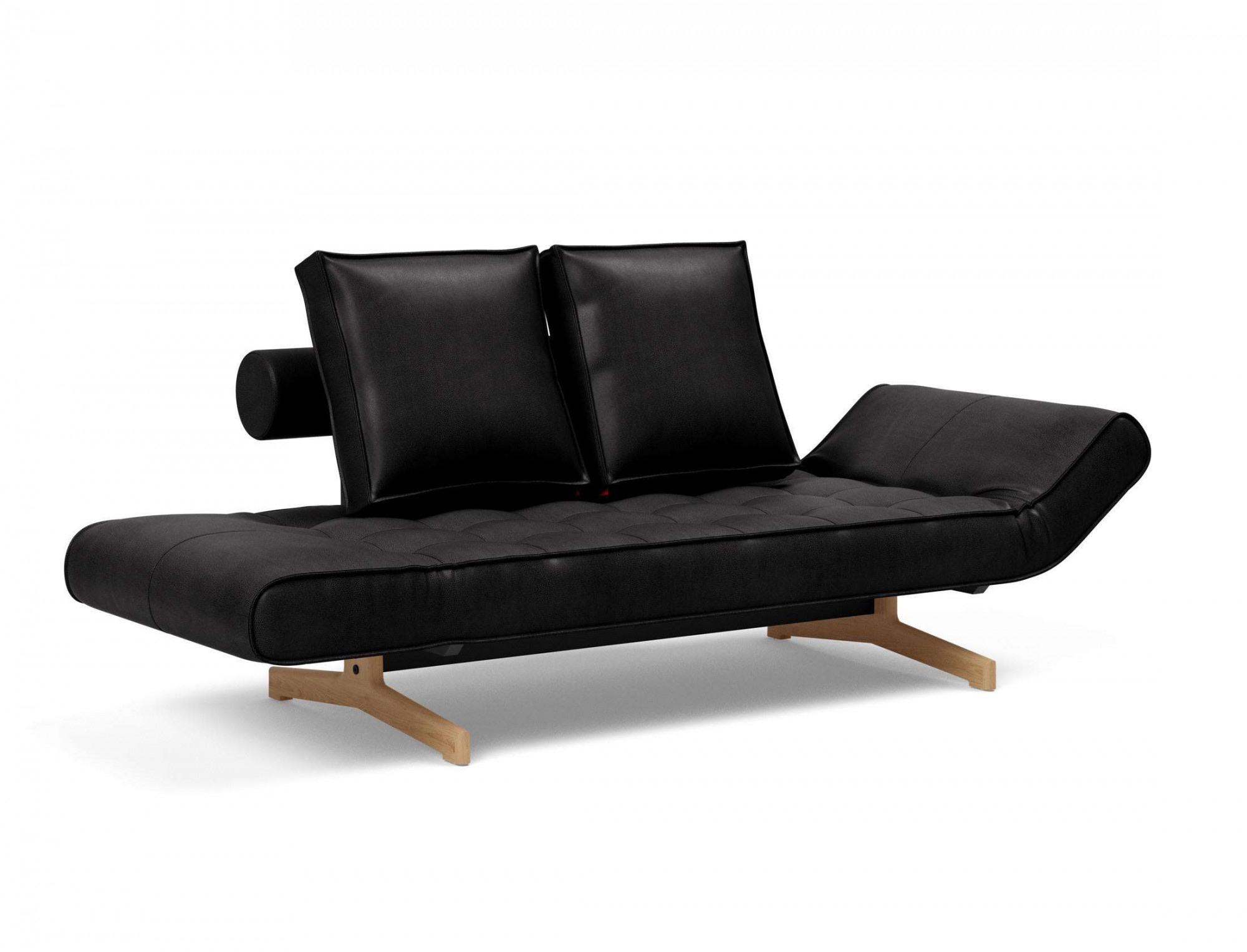 INNOVATION LIVING ™ 3-Sitzer »Ghia Schlafsofa«, eine große Liegefläche mit geringer Stellfläche, beidseitig abklappbar