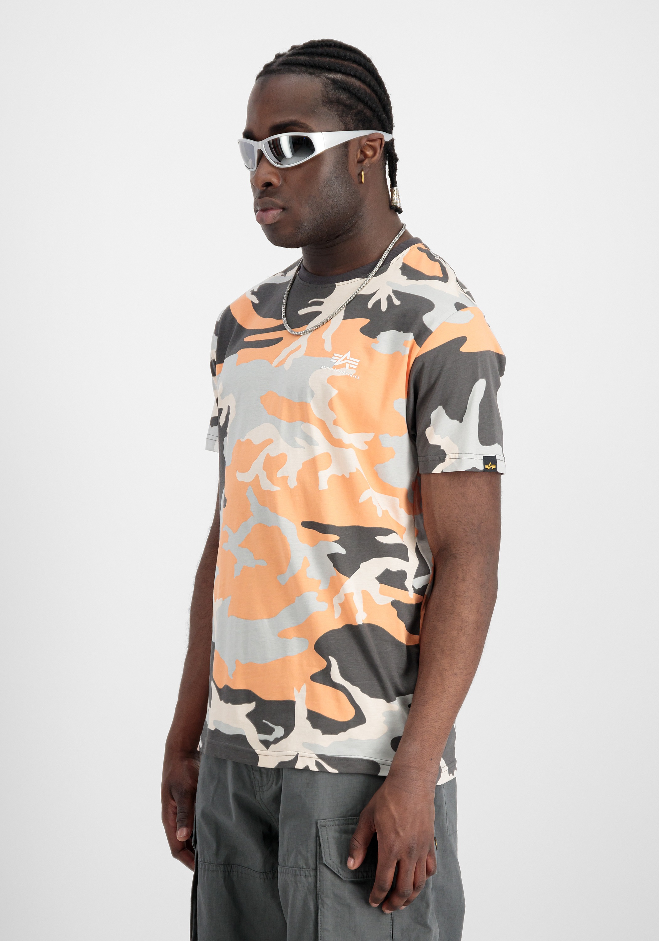 Alpha Industries T-Shirt »Alpha Industries Men - T-Shirts Backprint T Camo«