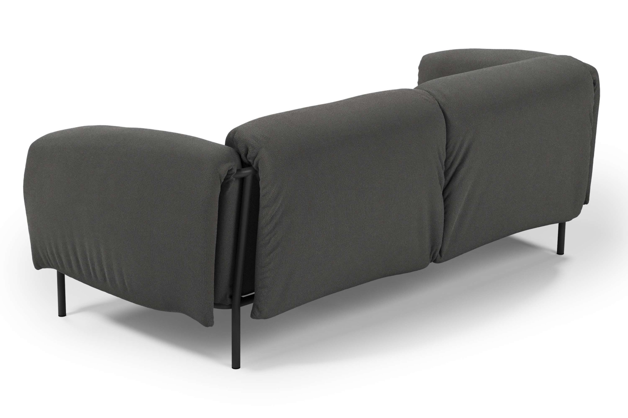 andas 2-Sitzer »Lumi«, Outdoor Gartensofa, wetterfeste Materialien, Breite 186 cm
