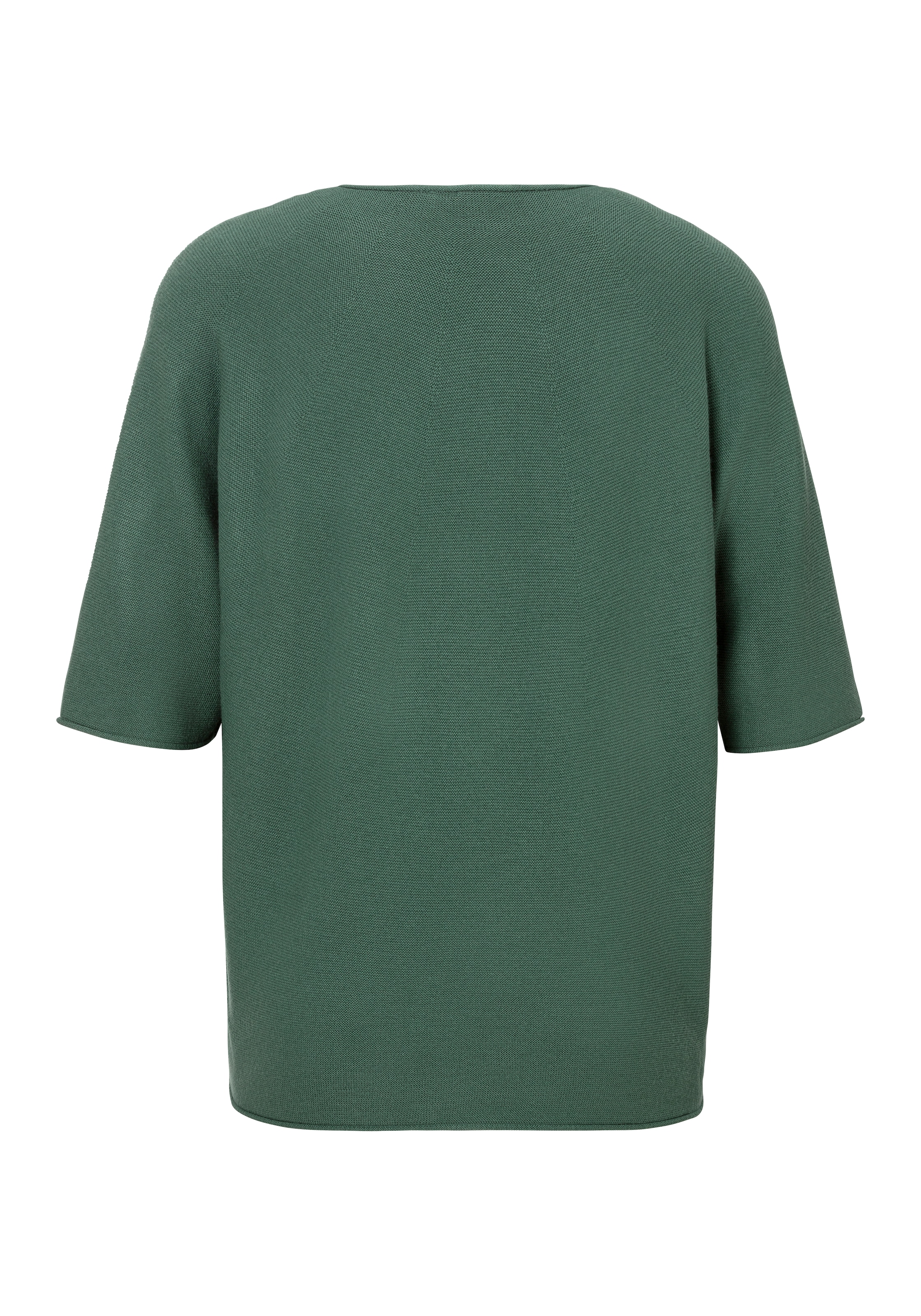 BOSS ORANGE 3/4 Arm-Pullover »Flamber Premium Damenmode«, mit Rundhalsausschnitt