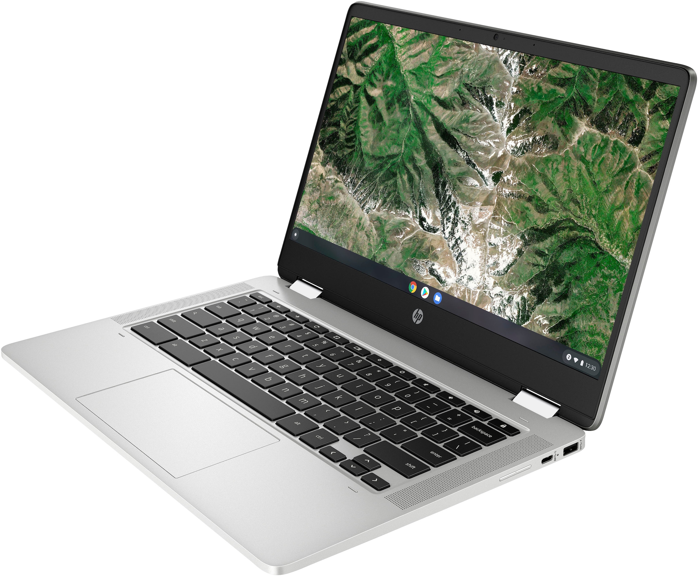 HP Chromebook »14a-ca0218ng«, 35,6 cm, / 14 Zoll, Intel, Celeron, UHD Graphics 600, ChromeOS, Convertible Laptop
