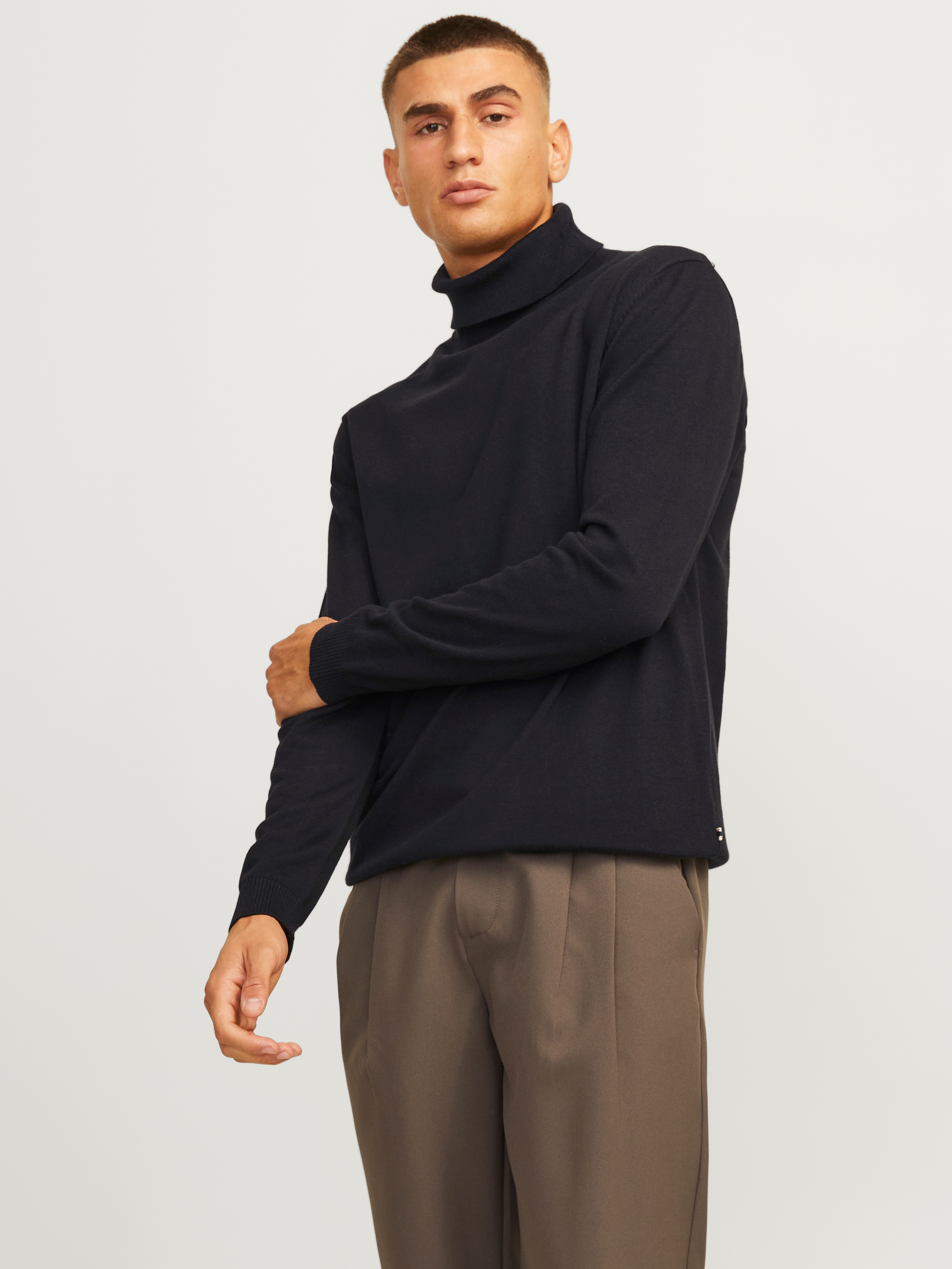 Jack & Jones Rollkragenpullover »JJEBASIC KNIT ROLL NECK NOOS«