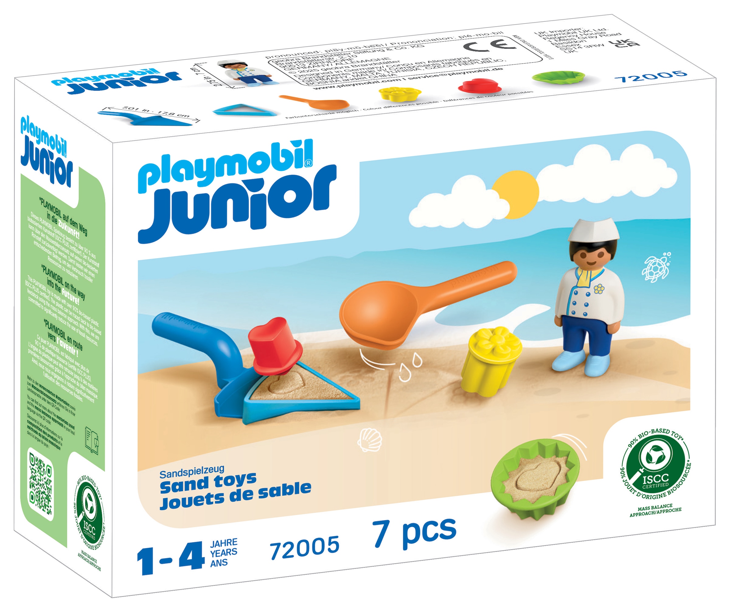 Playmobil® Sandform-Set »Sand-Bäckerei (72005), Junior Sand« Made in Europe