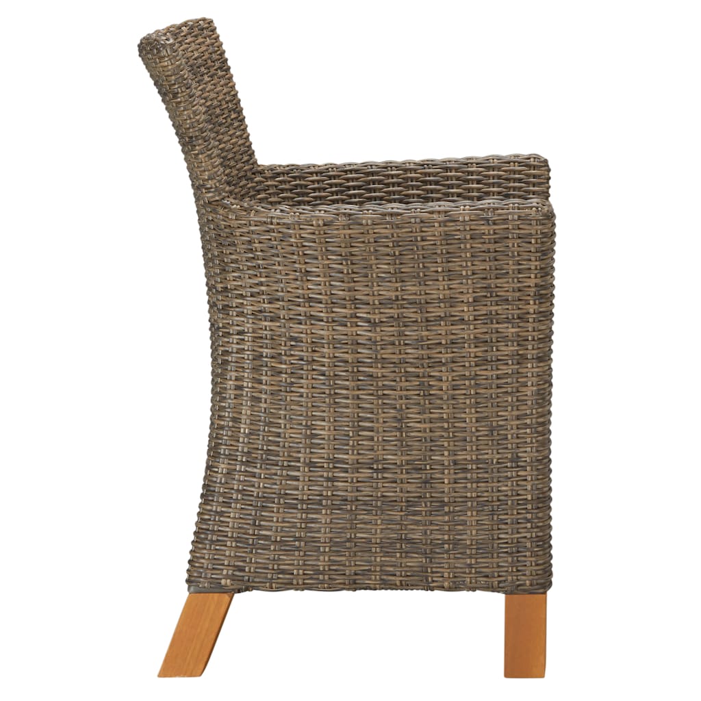 MERXX Garten-Essgruppe »Toskana«, (13 tlg.), 6 Sessel, Tisch 185x90cm, Polyrattan/Akazie