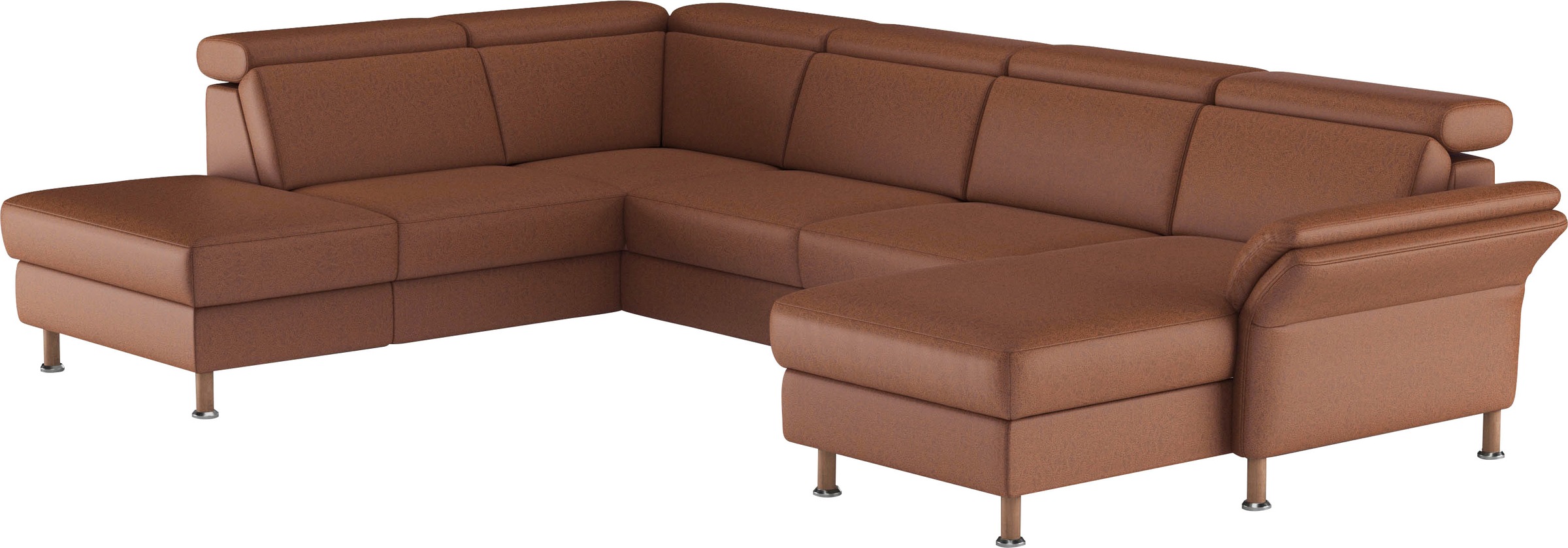 Home affaire Wohnlandschaft »Calypso U-Form«, wahlweise mit motorischer Relaxfunktion