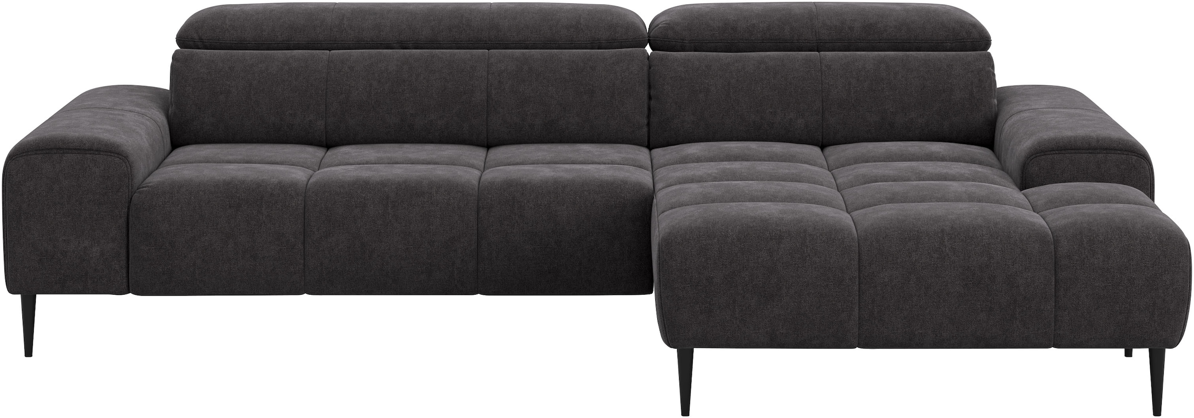 COTTA Ecksofa »Theo L-Form, B: 290 cm« mit Kopfteilverstellung, optional Sitztiefenverstellung