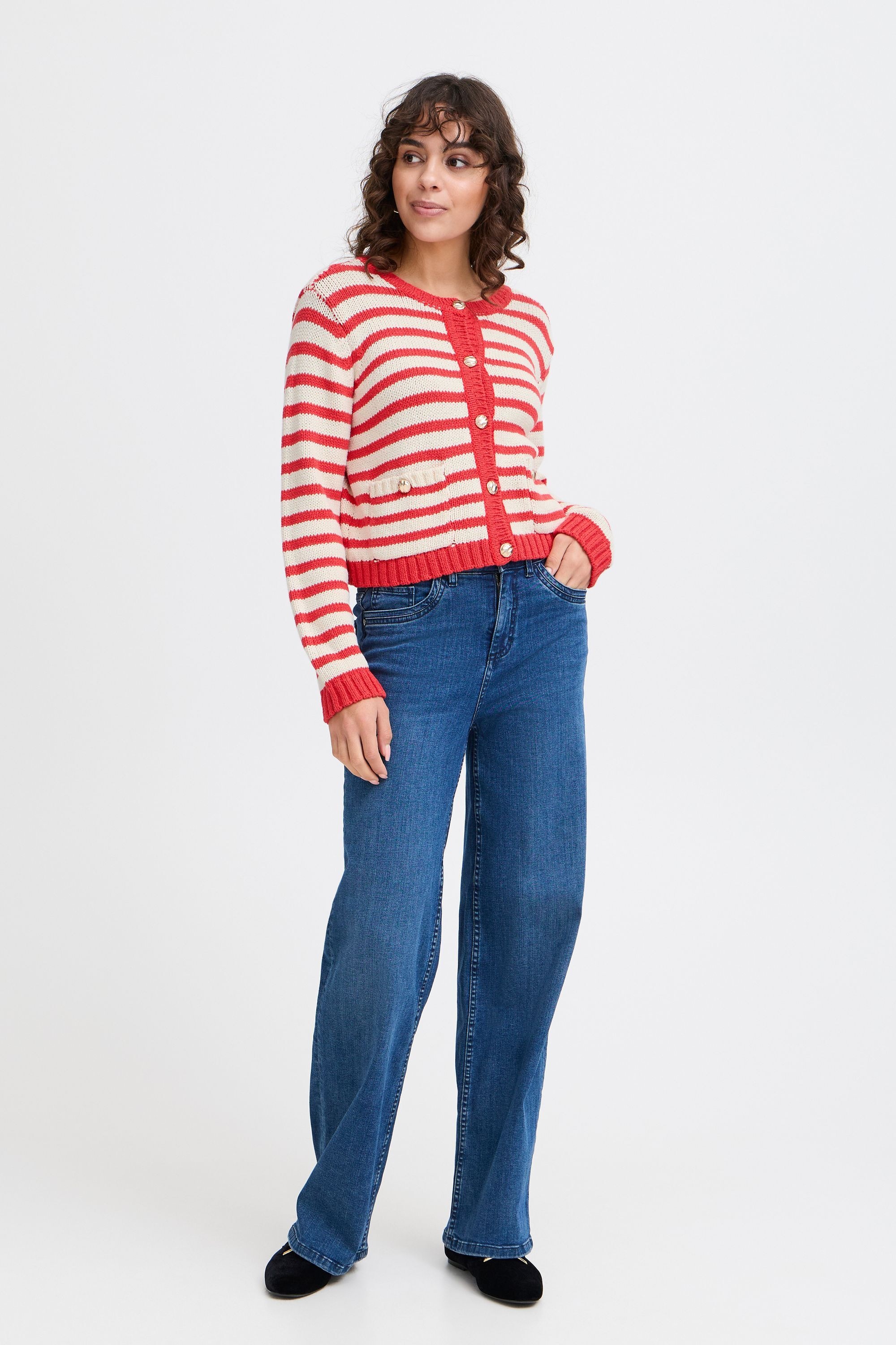 fransa Strickweste »Strickjacke FRBELINDA CAR 1«, (1 tlg.)