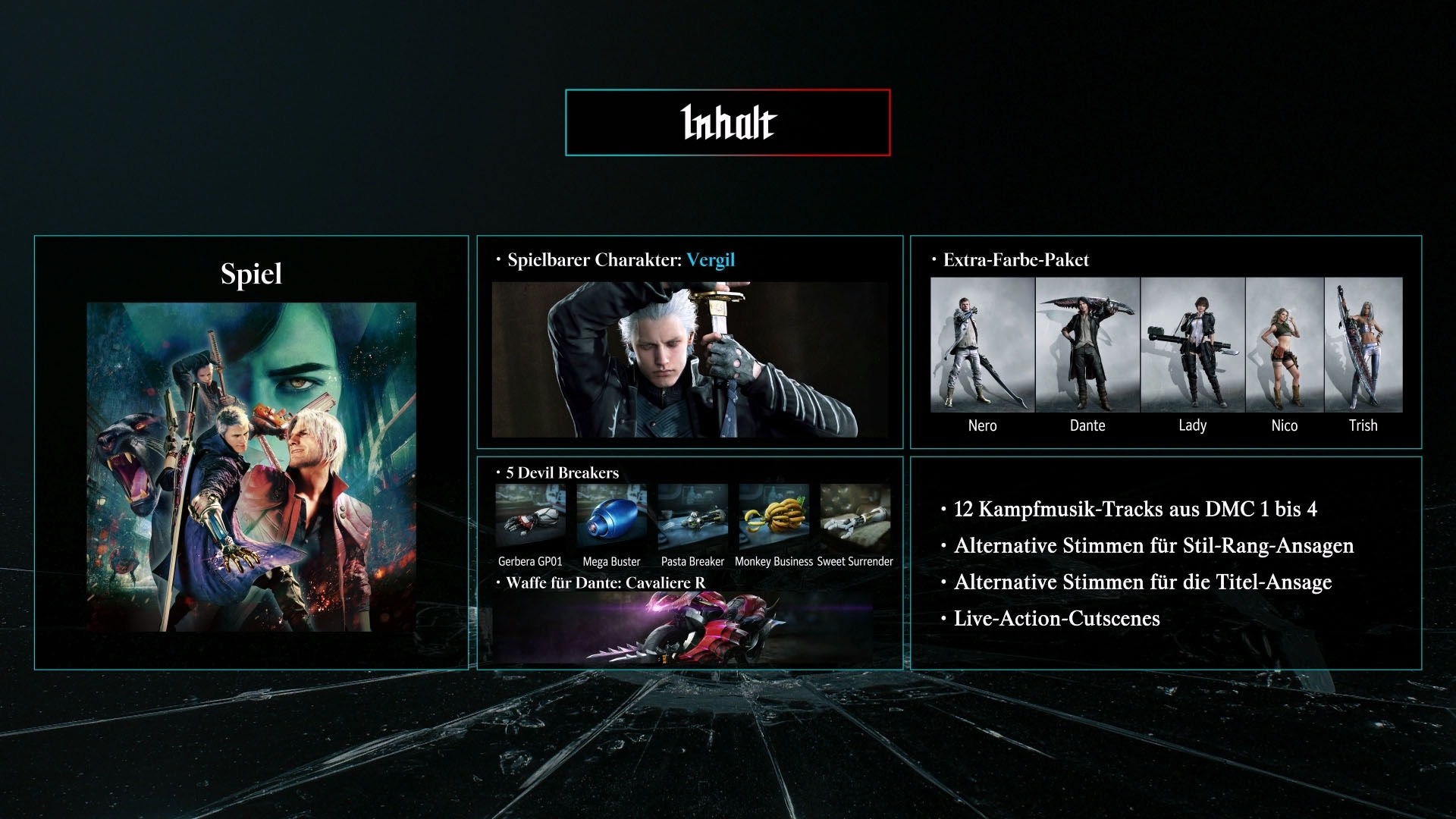 Capcom Spielesoftware »Devil May Cry 5 Devil Hunter Edition« Nintendo Switch 2