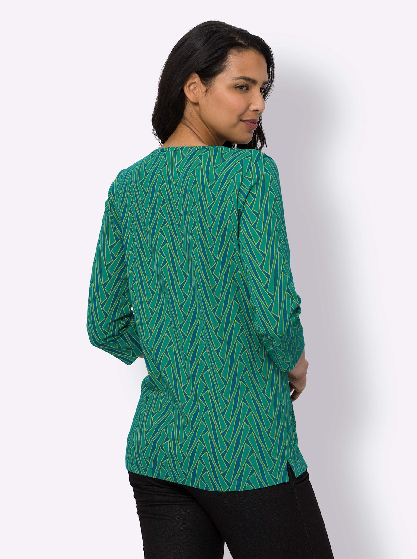 3/4-Arm-Shirt »Freizeitshirt«, (1 tlg.)