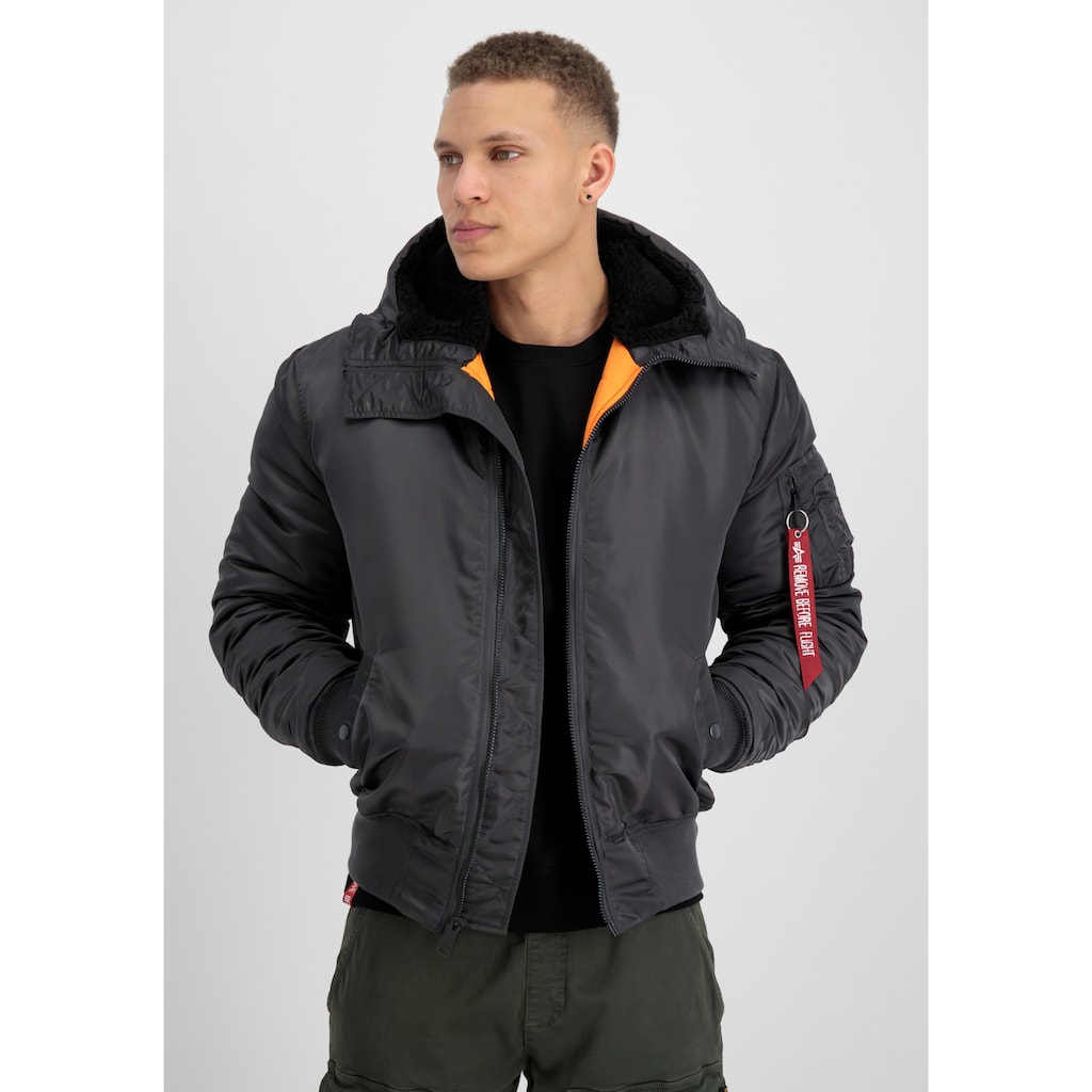 Alpha Industries Bomberjacke »ALPHA INDUSTRIES Men - Bomber & Flight Jackets MA-1 Hooded«