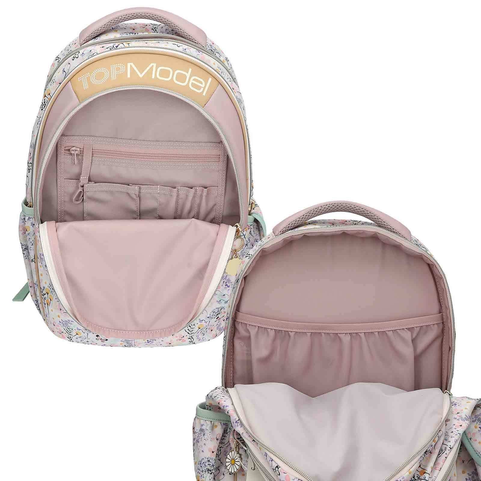 Depesche Rucksack »Schulrucksack SUMMER FEELING TOPModel 23 x 34 x 43 cm bunt«