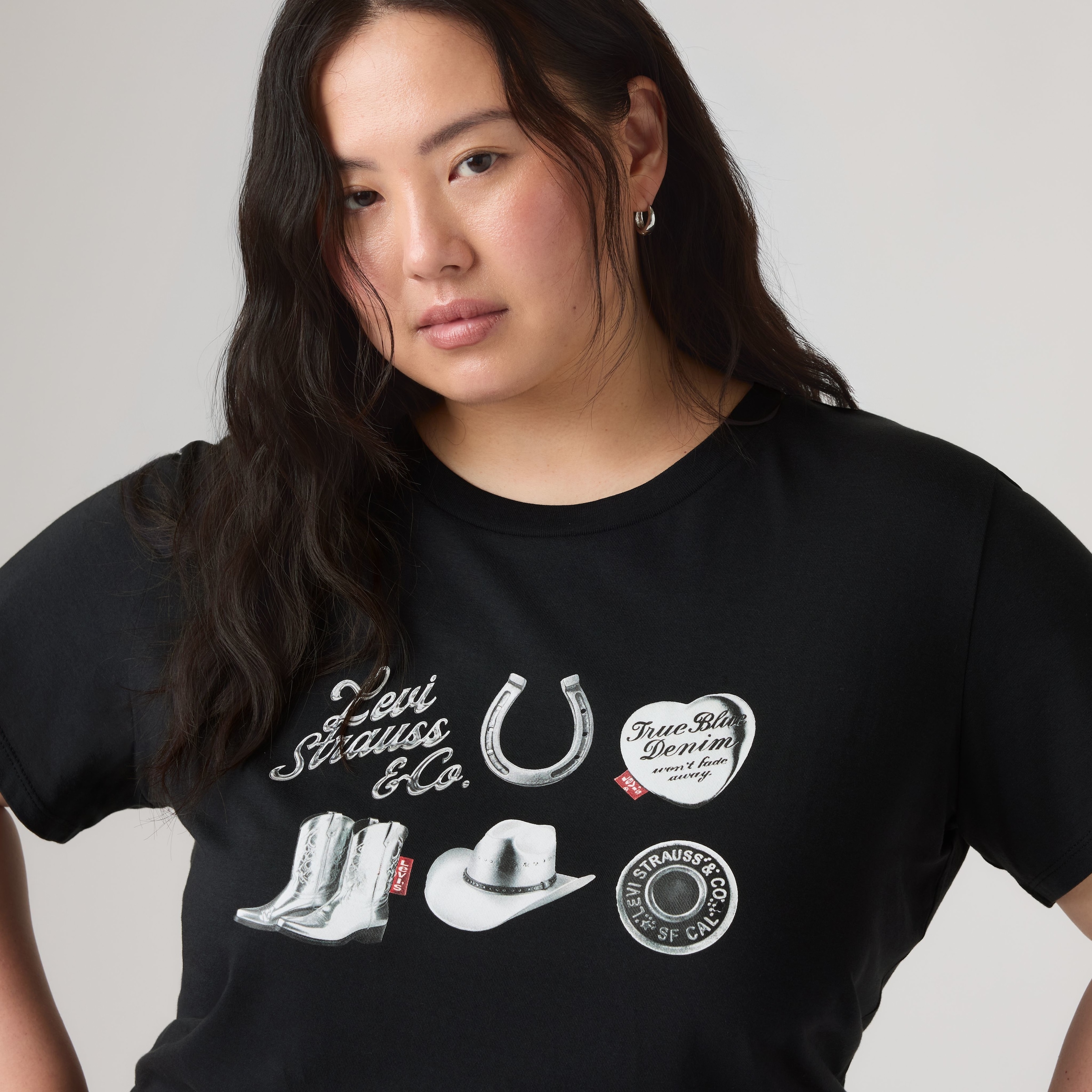 Levi's® Plus T-Shirt »PL PERFECT TEE« Country-Style
