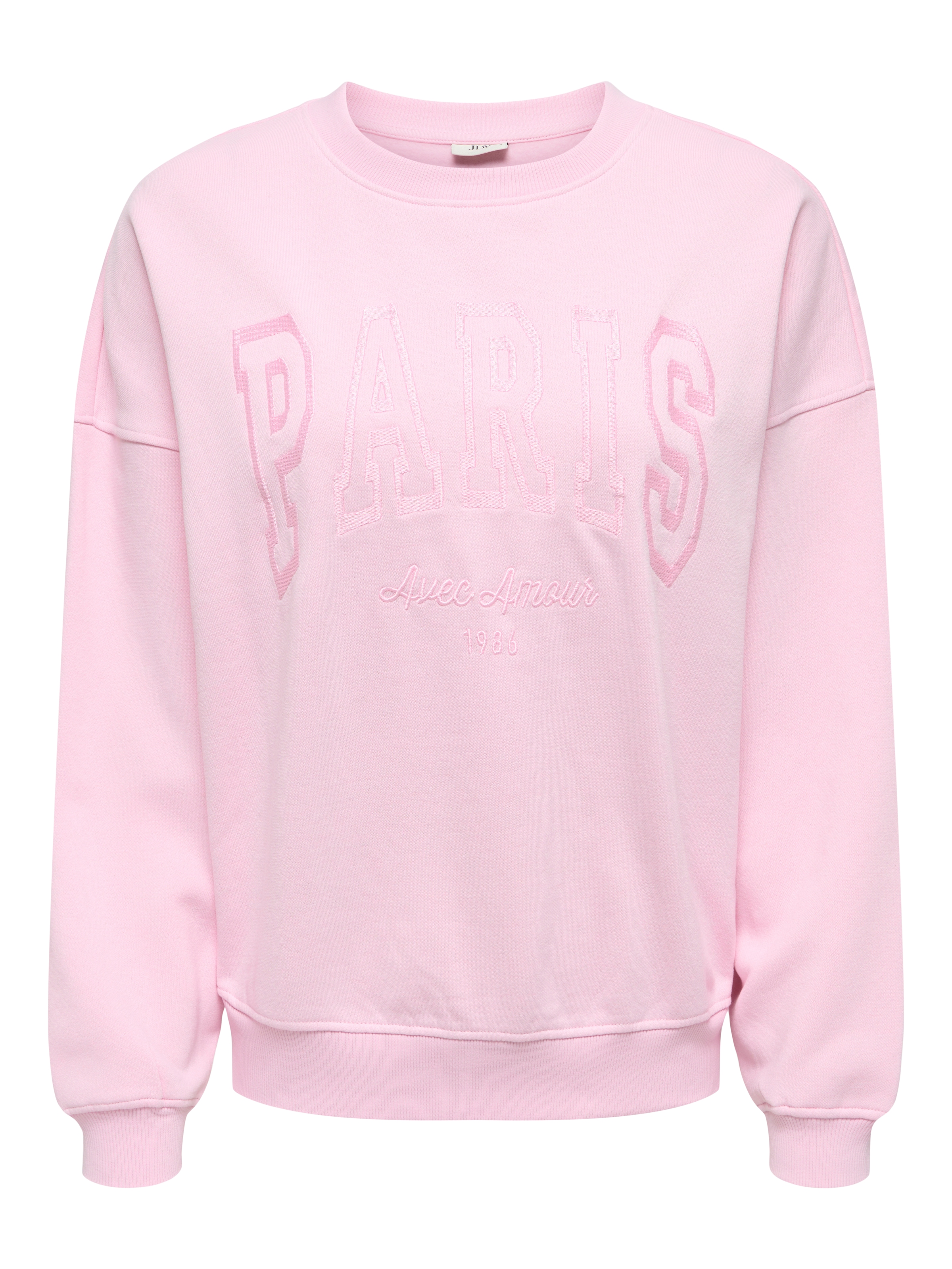 JDY Sweatshirt »JDYMESA L/S O-NECK EMB SWEAT JRS NOOS«