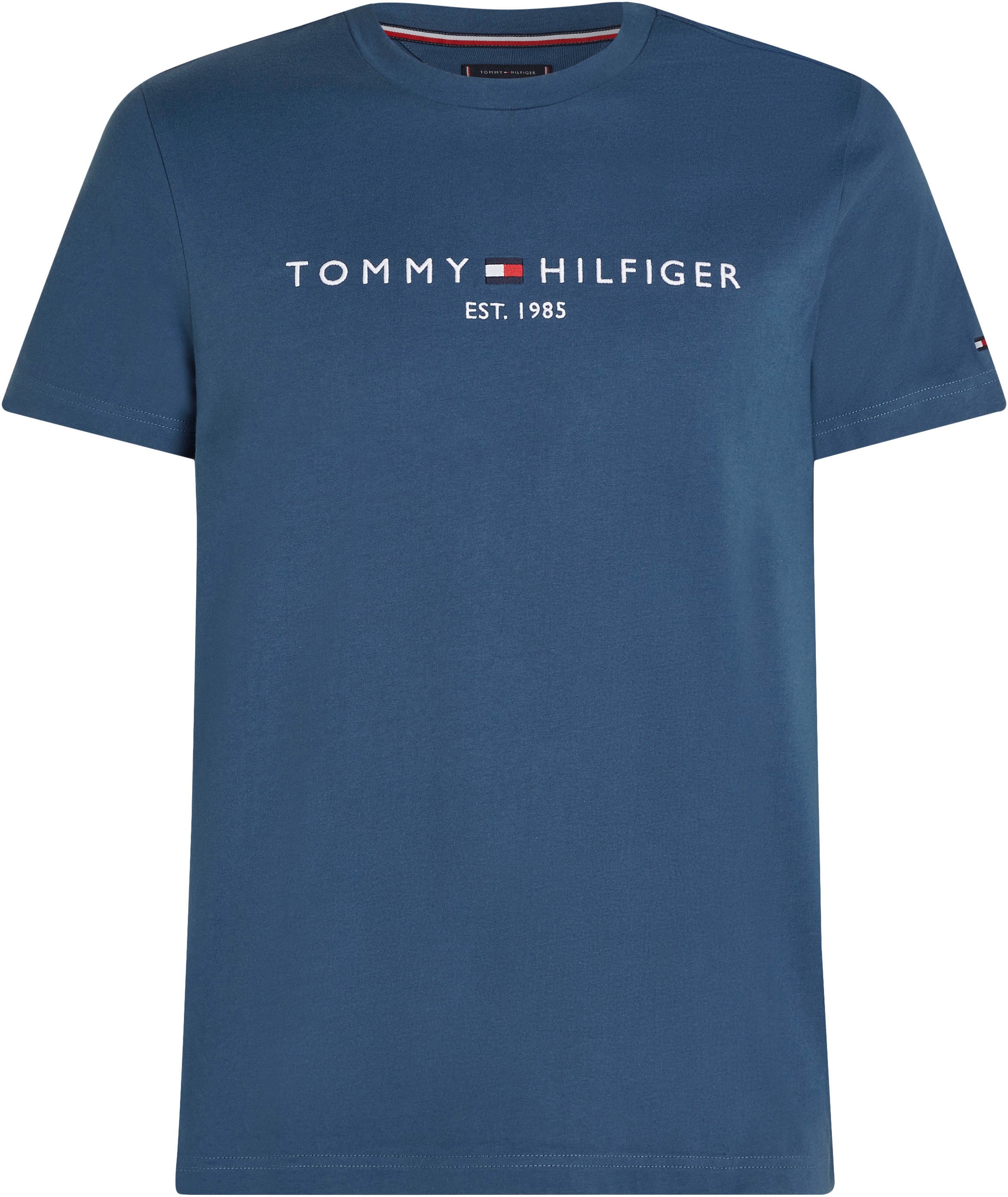Tommy Hilfiger T-Shirt »TOMMY LOGO TEE«, aus reiner, nachhaltiger Baumwolle