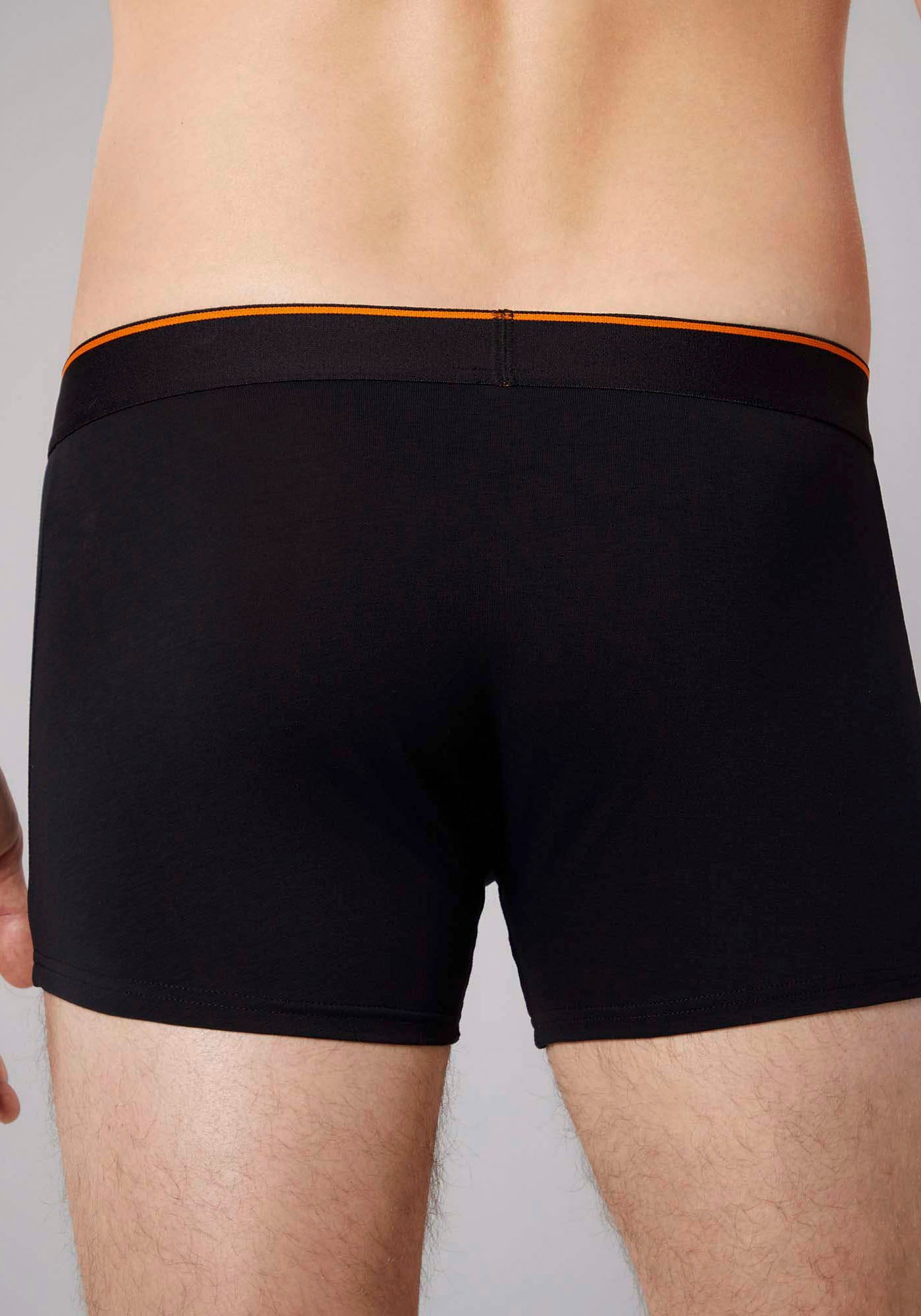 Bruno Banani Boxershorts »Short 2Pack Quick Access«, (2er Pack), Kontrastfarbene Details