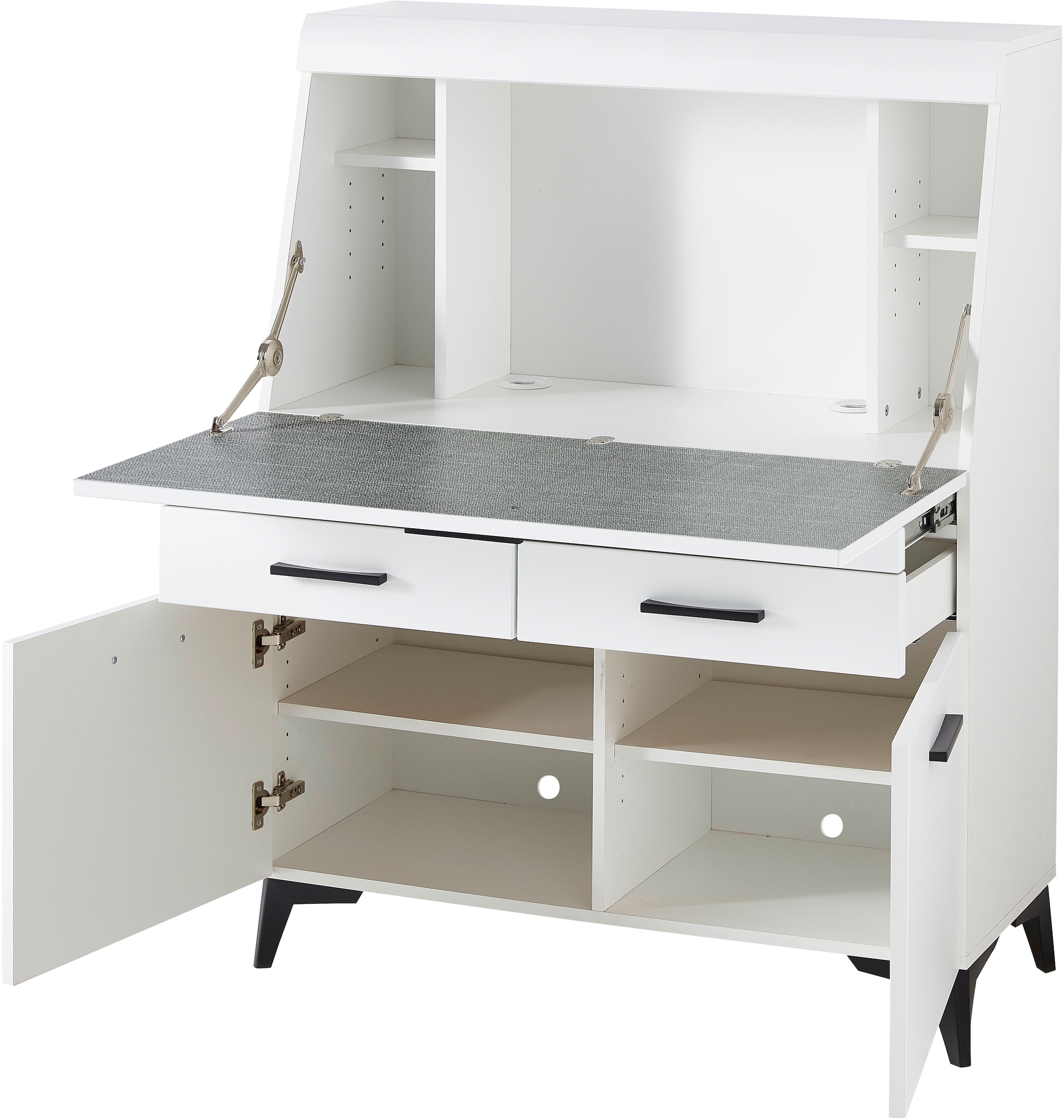 Innostyle Sekretär »SECRET«, Stauraumschrank, mit Monitor-/Laptopfach, Soft-Close, Breite 98 cm