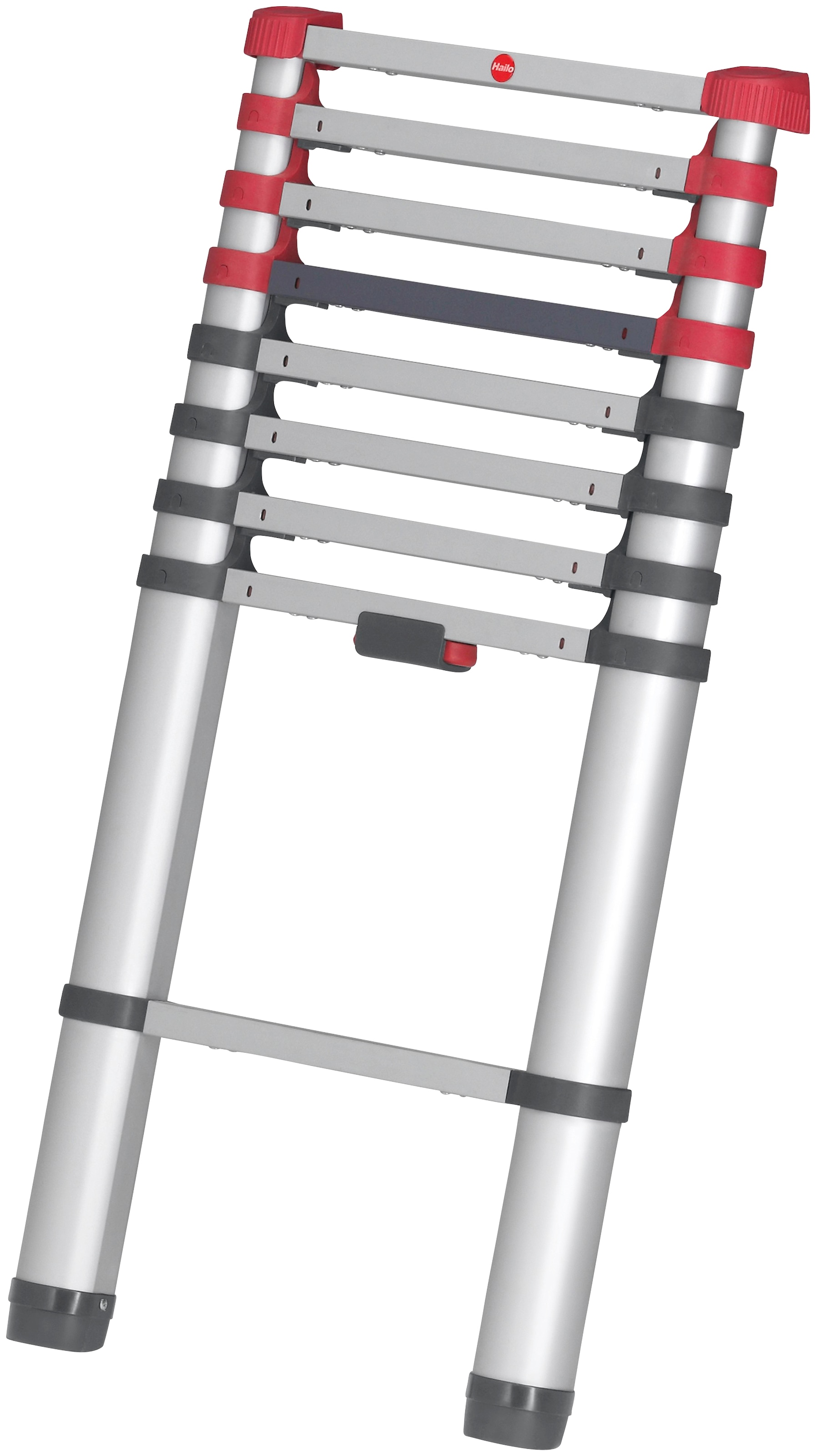Hailo Teleskopleiter »FlexLine«, Alu-Sicherheits-Teleskopleiter 9 Sprossen
