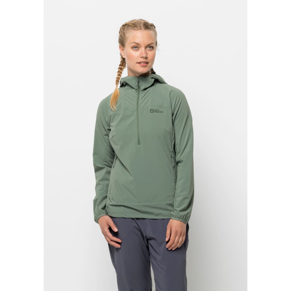 Jack Wolfskin Softshelljacke »PRELIGHT OVERHEAD W«, mit Kapuze