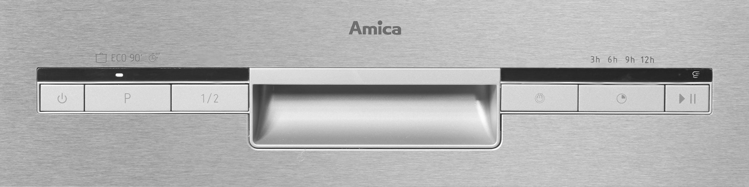 Amica teilintegrierbarer Geschirrspüler »EGSP 14695-1 E«, 9 Maßgedecke, LED-Display