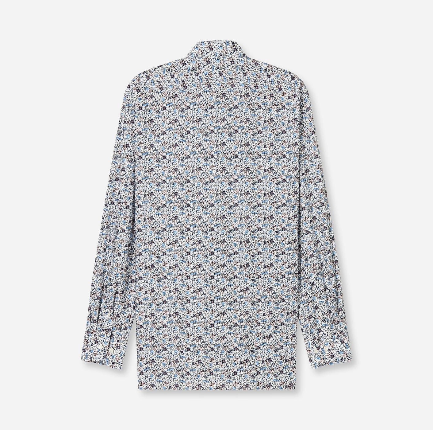 OLYMP Langarmhemd »Luxor modern fit« Modern Fit, Businesshemd, New-Kentkragen, gemustert