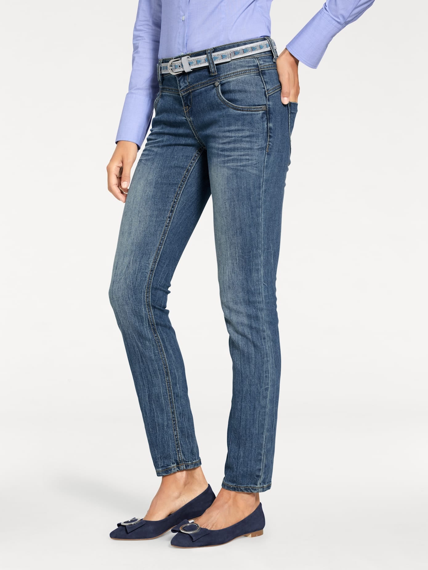 heine Bequeme Jeans, (1 tlg.)