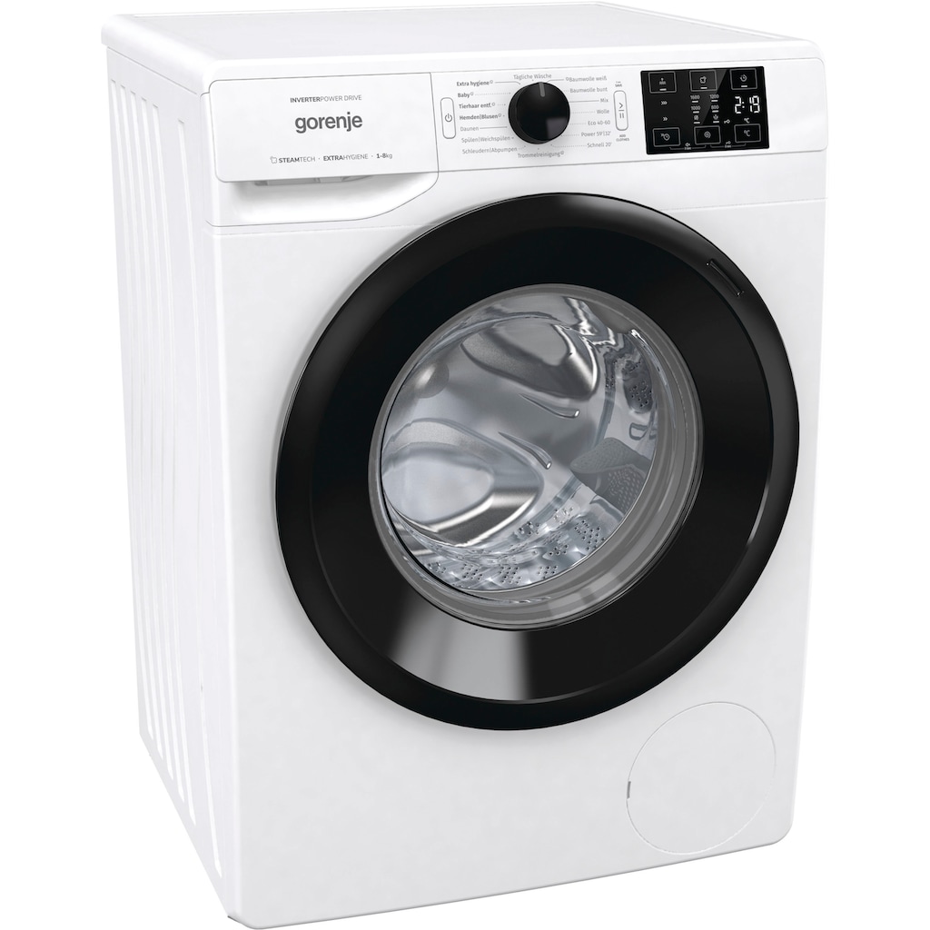 GORENJE Waschmaschine, WNEI86APS, 8 kg, 1600 U/min