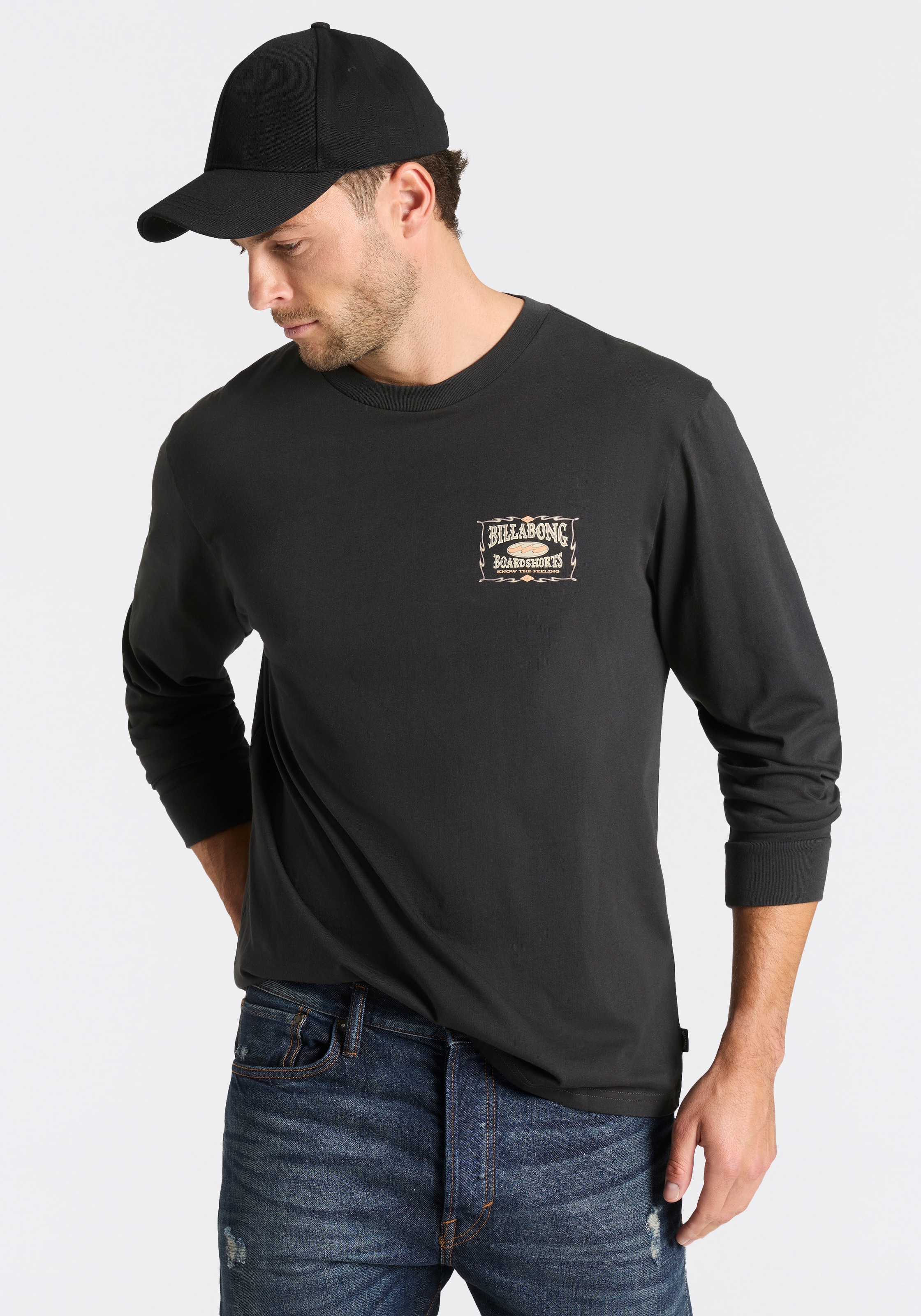 Billabong Langarmshirt »PORTAL DOUBLEPACK« 2 Doppelpack mit 2 Langarmshirts, langärmelige Ausführung