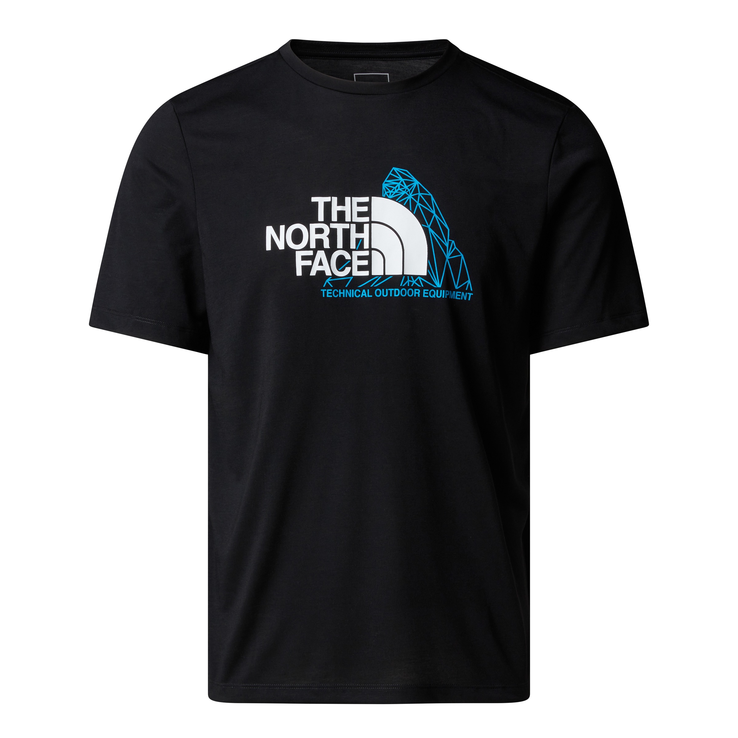 The North Face T-Shirt »M MOUNTAIN FOUNDATION SS TEE-GRAPHIC«, (1 tlg.)