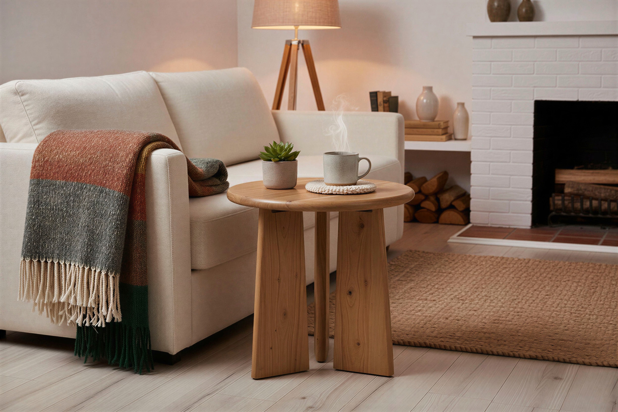 SIT Beistelltisch »ACACIA WAVE« mit ausgeprägter Maserung