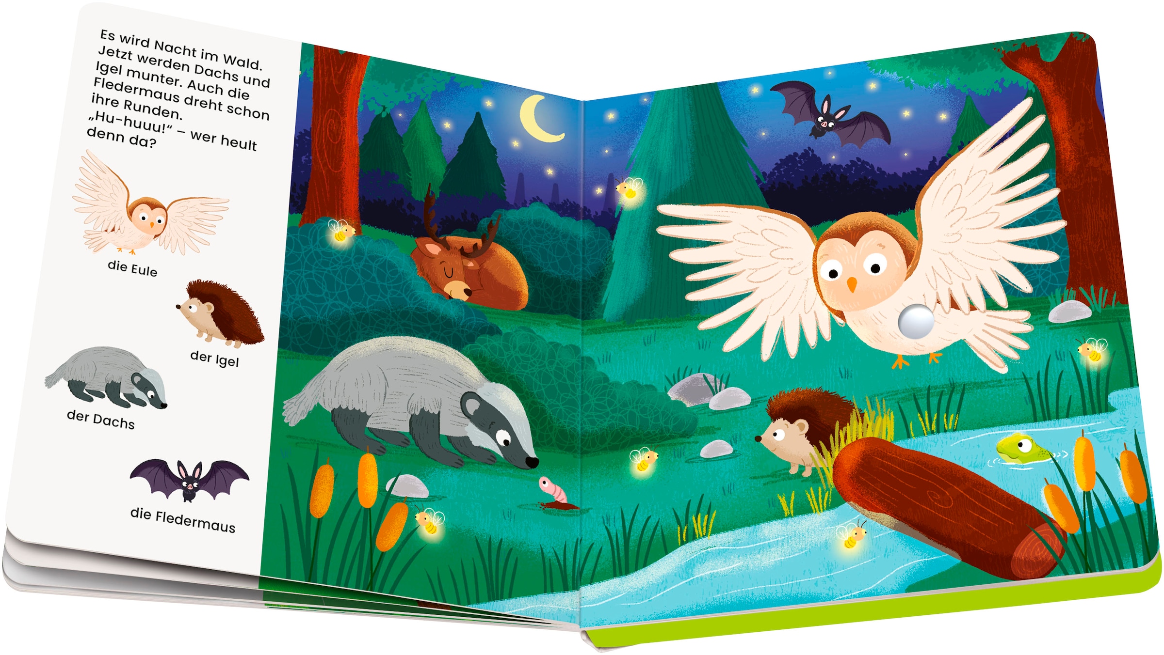 Ravensburger Kinderbuch »Play+ Mein allererstes Soundbuch Tiere im Wald«