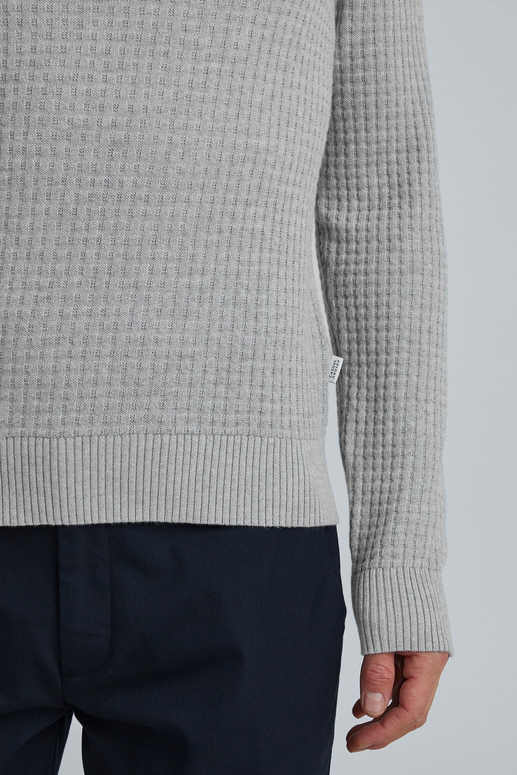 Casual Friday Strickfleece-Pullover »Strickpullover CFKarlo«