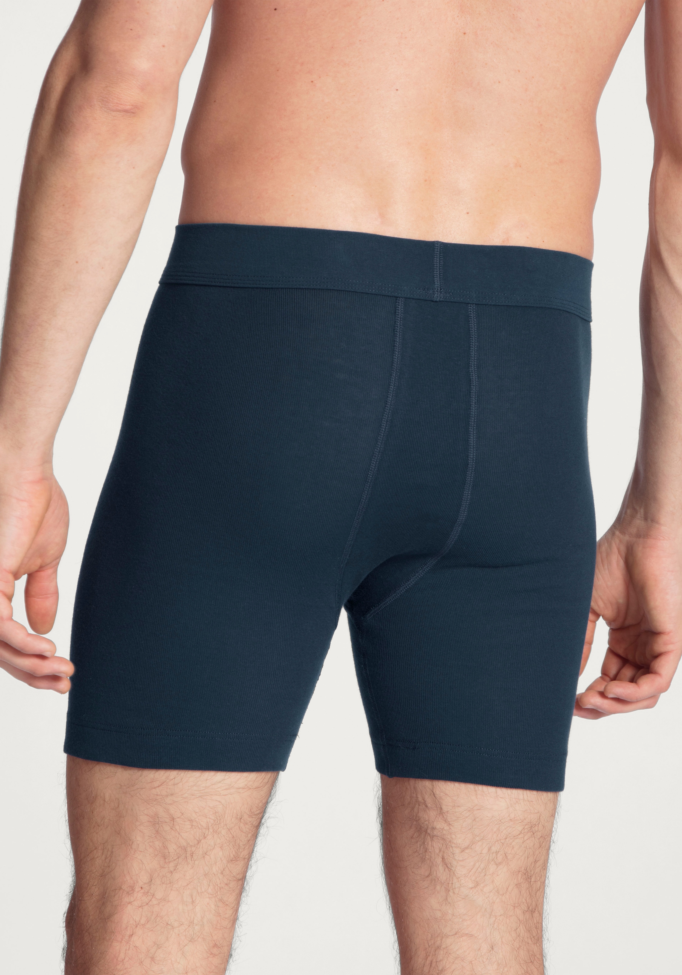 CALIDA Boxershorts »Cotton 1:1«, mit Softbund und Eingriff