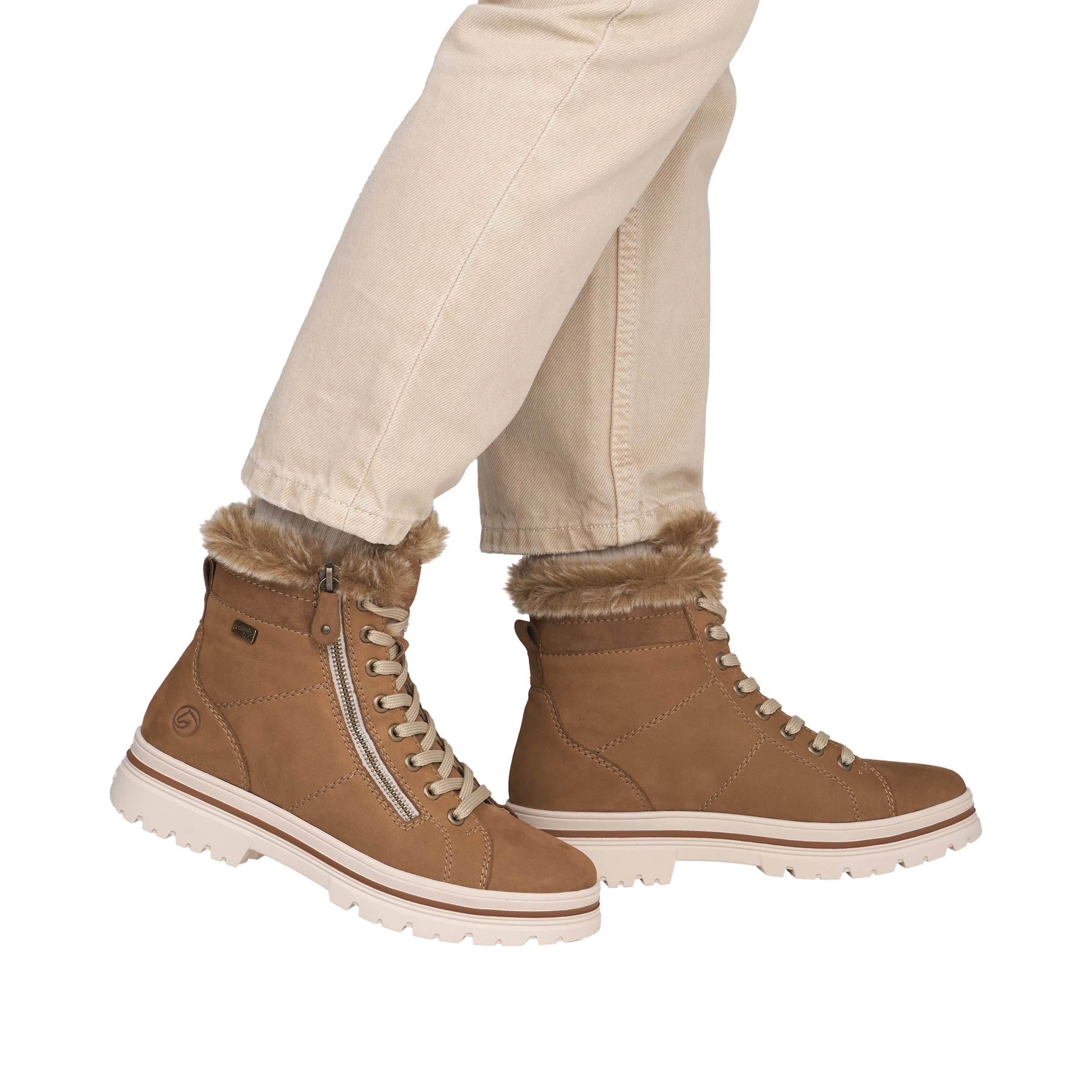 Remonte Winterboots  Schnürboots, Stiefelette mit TEX, Profilsohle