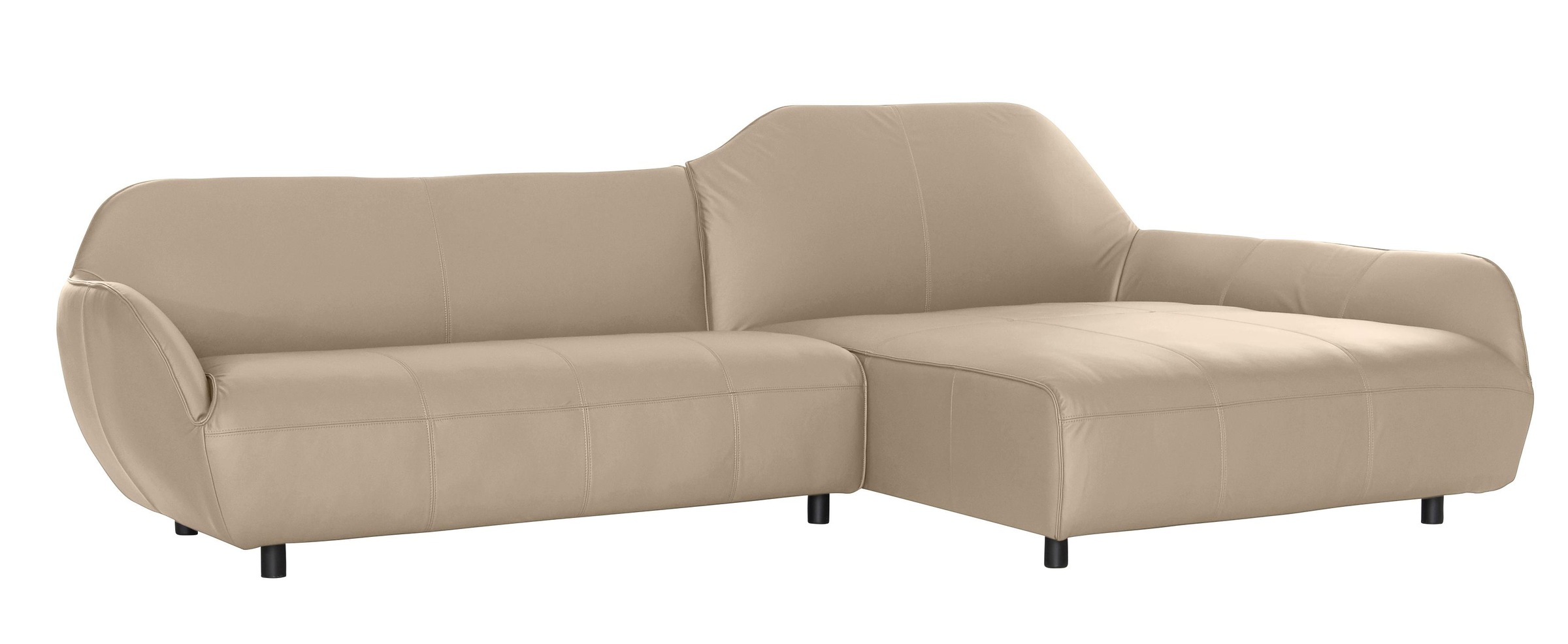 Creation BY ROLF BENZ Ecksofa »CR.480, Designecksofa, L-Form«, Wahlweise aus Leder oder Chenille