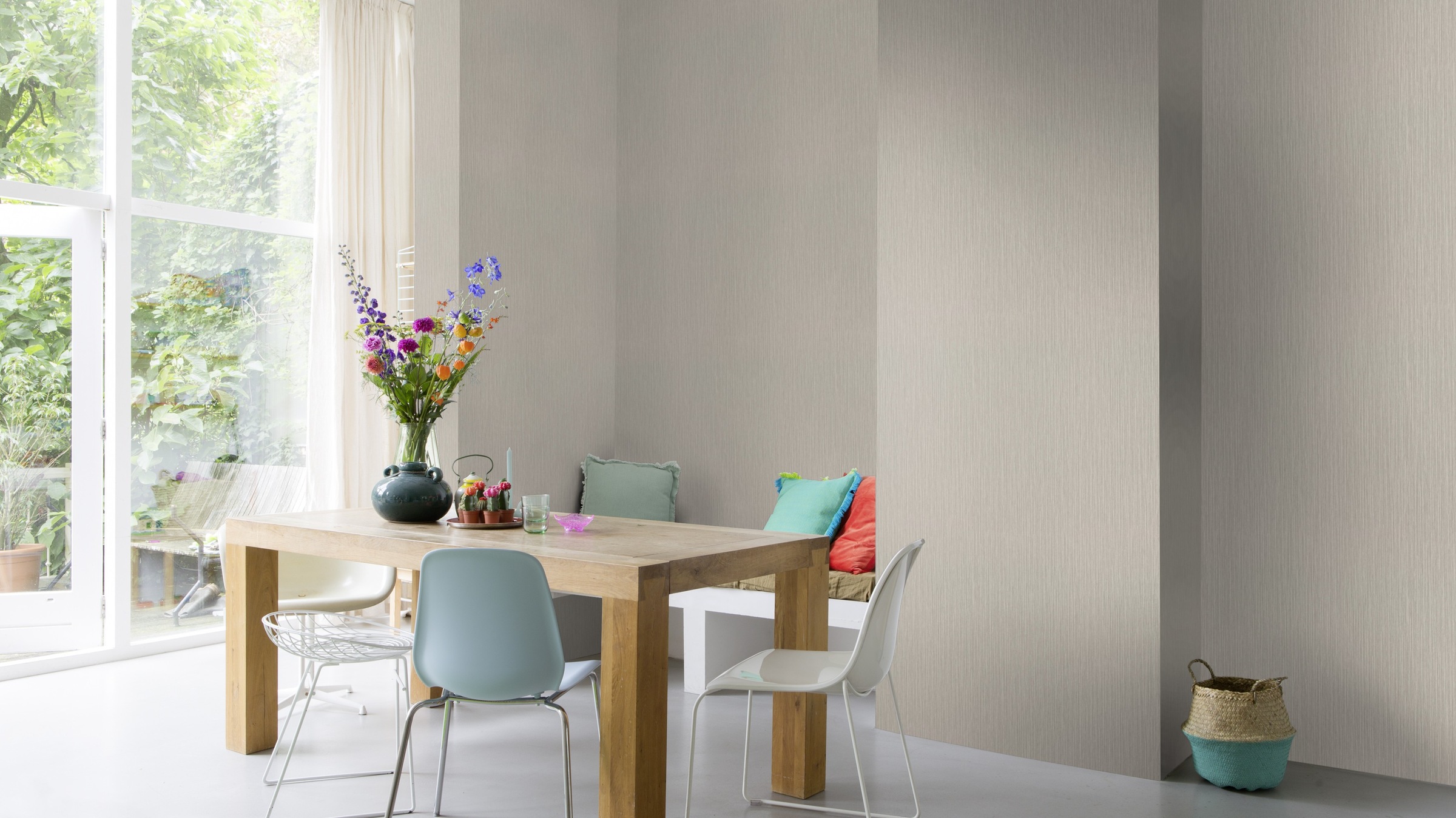 Rasch Vliestapete »Vliestapete Curiosity 537680« einfarbig strukturiert Unitapete